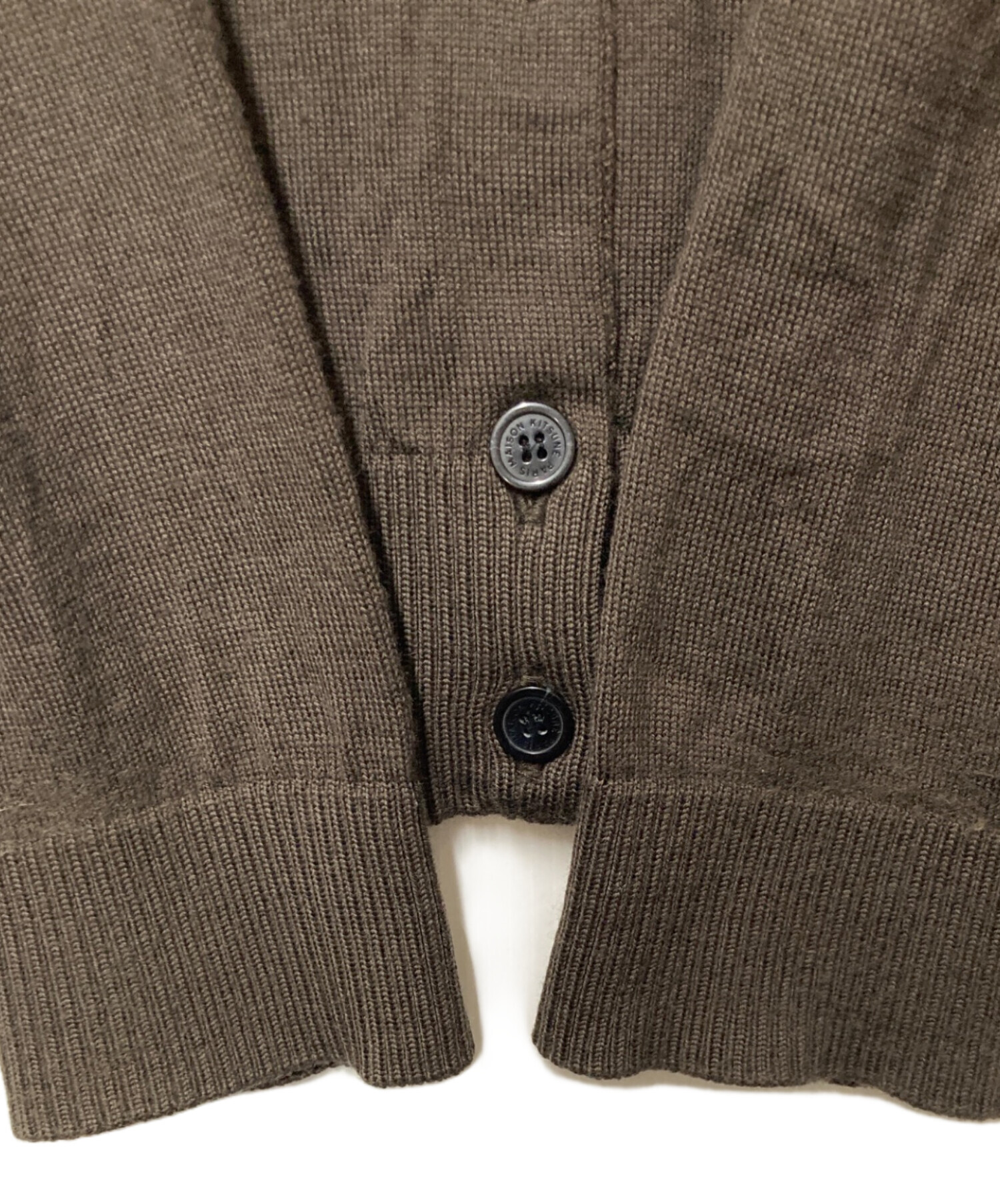 中古・古着通販】MAISON KITSUNE (メゾンキツネ) カーディガン