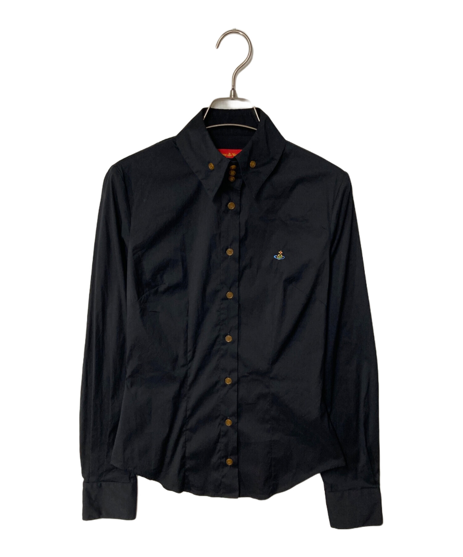 Vivienne Westwood RED LABEL カジュアルシャツ M 黒 【古着】【中古】【送料無料】 中古・古着通販】Vivienne Westwood RED LABEL (ヴィヴィアンウエスト