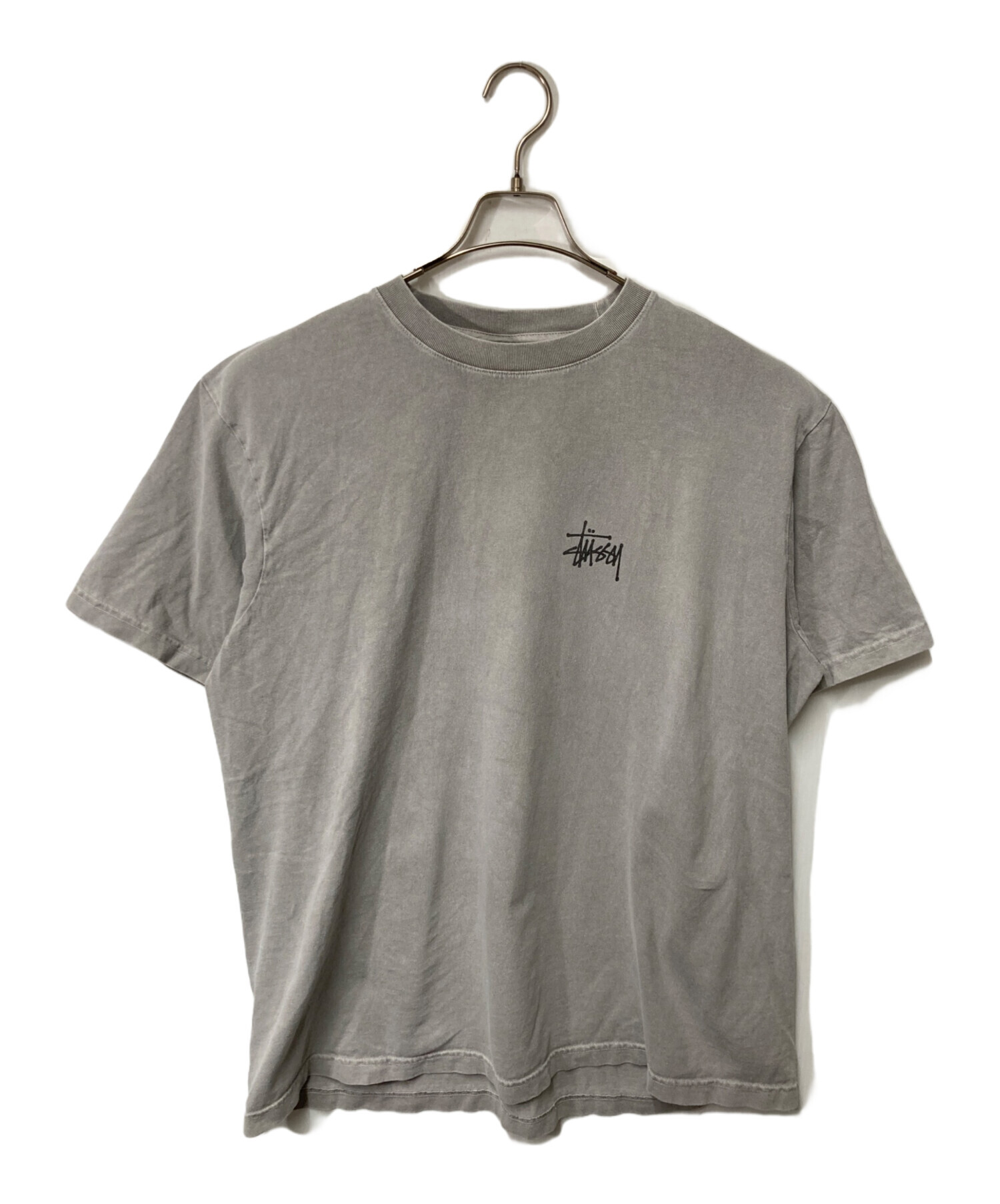 中古・古着通販】stussy (ステューシー) プリントTシャツ グレー