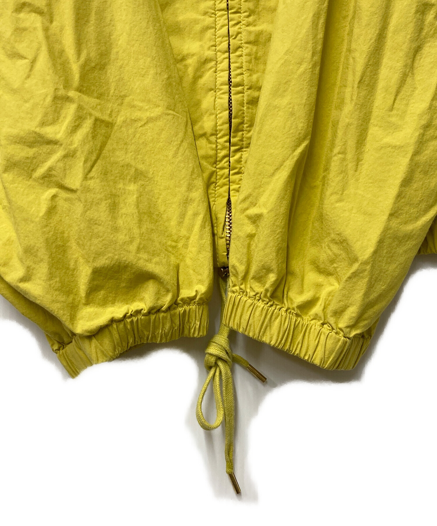 UNUSED アンユーズド　ウエスタンレーヨンジャケット　サイズ3 中古・古着通販】UNUSED (アンユーズド) cotton zip jacket イエロー