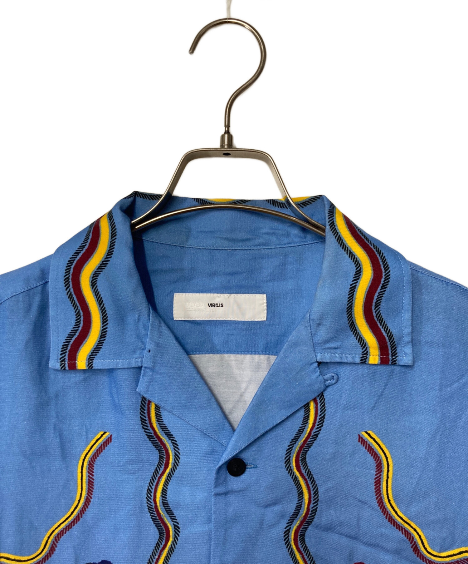 中古・古着通販】TOGA VIRILIS (トーガ ビリリース) PANEL PRINT SHIRT