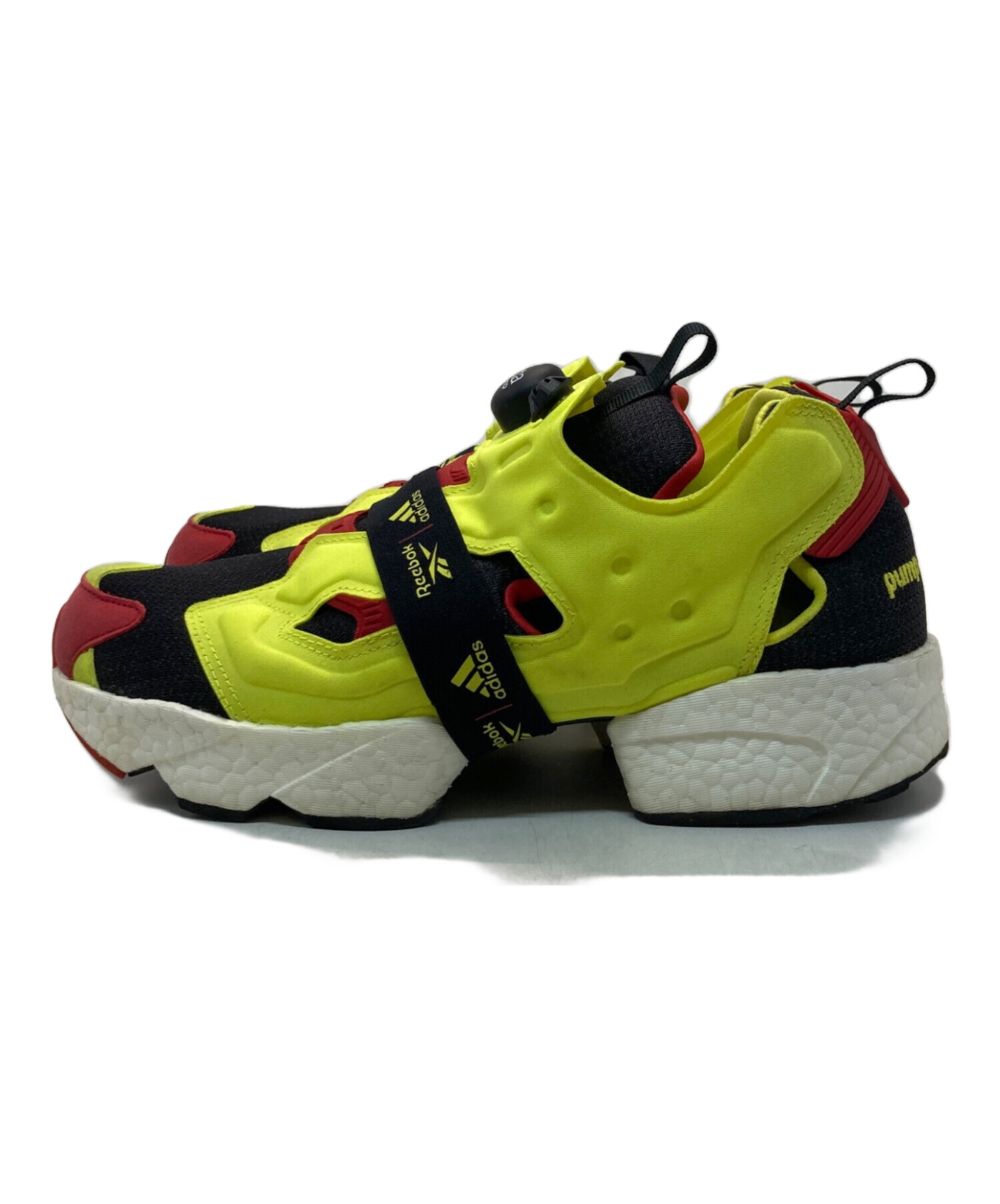 話題コラボ！Reebok x adidas Instapump Fury Boost Citron - Yellow 