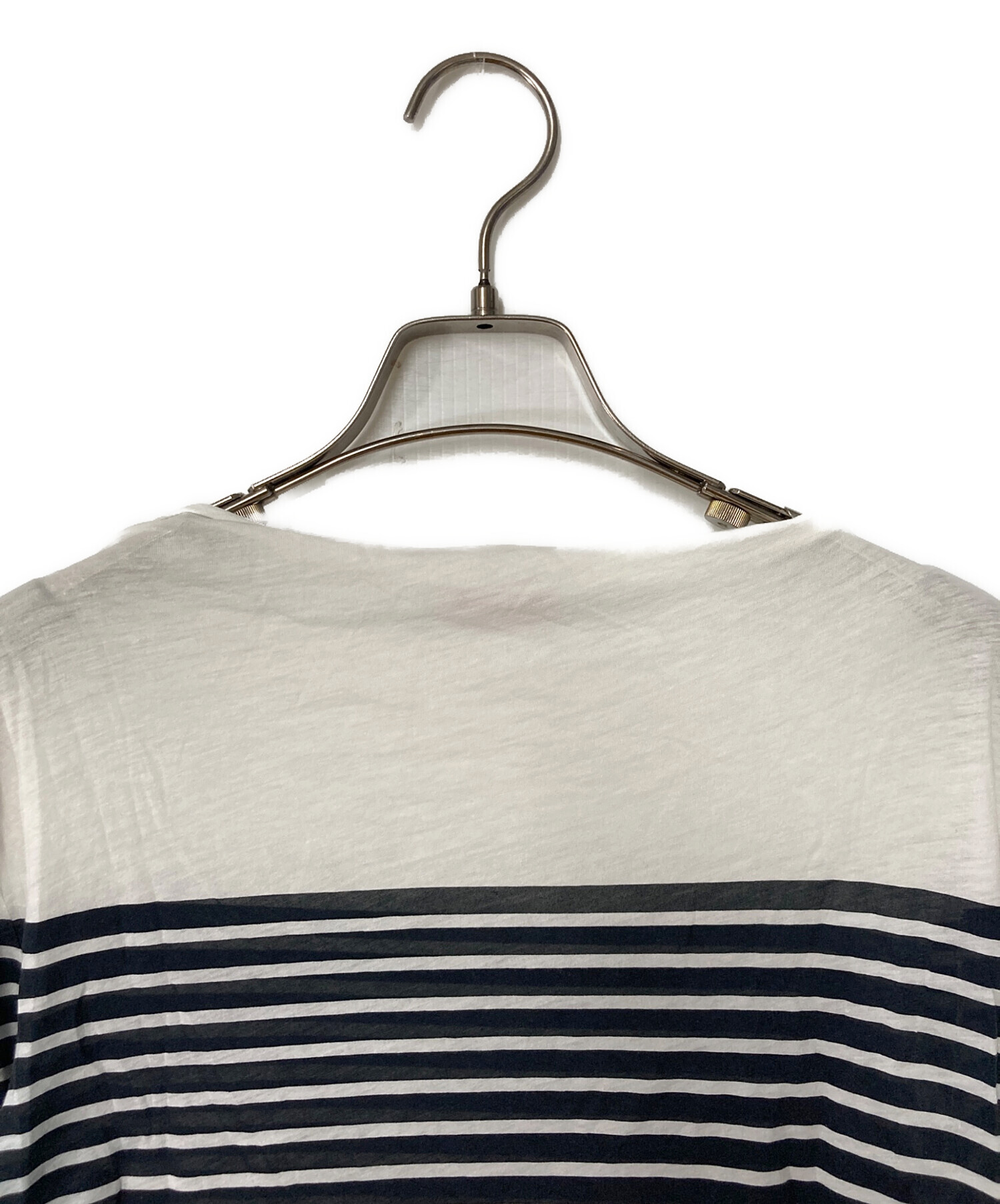 良品 PRADA プラダ ボリュームスリーブ バックリボン Tシャツ カットソー サイズXS ネイビー レディース 古着 中古 USED 中古・古着通販】PRADA (プラダ) ロングスリーブカットソー ネイビー