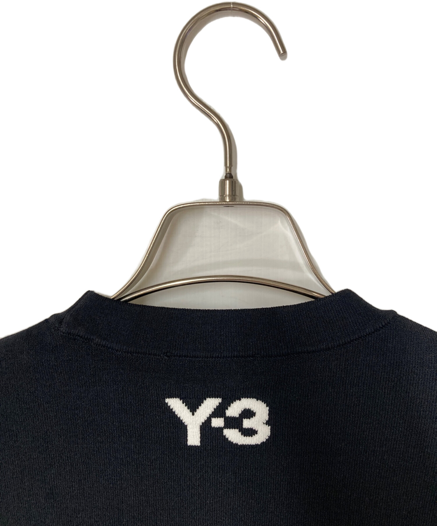 Y-3 ワイスリー Tシャツ・カットソー S 紺 【古着】【中古】【送料無料】 中古・古着通販】Y-3 (ワイスリー) グラフィックTシャツ ブラック