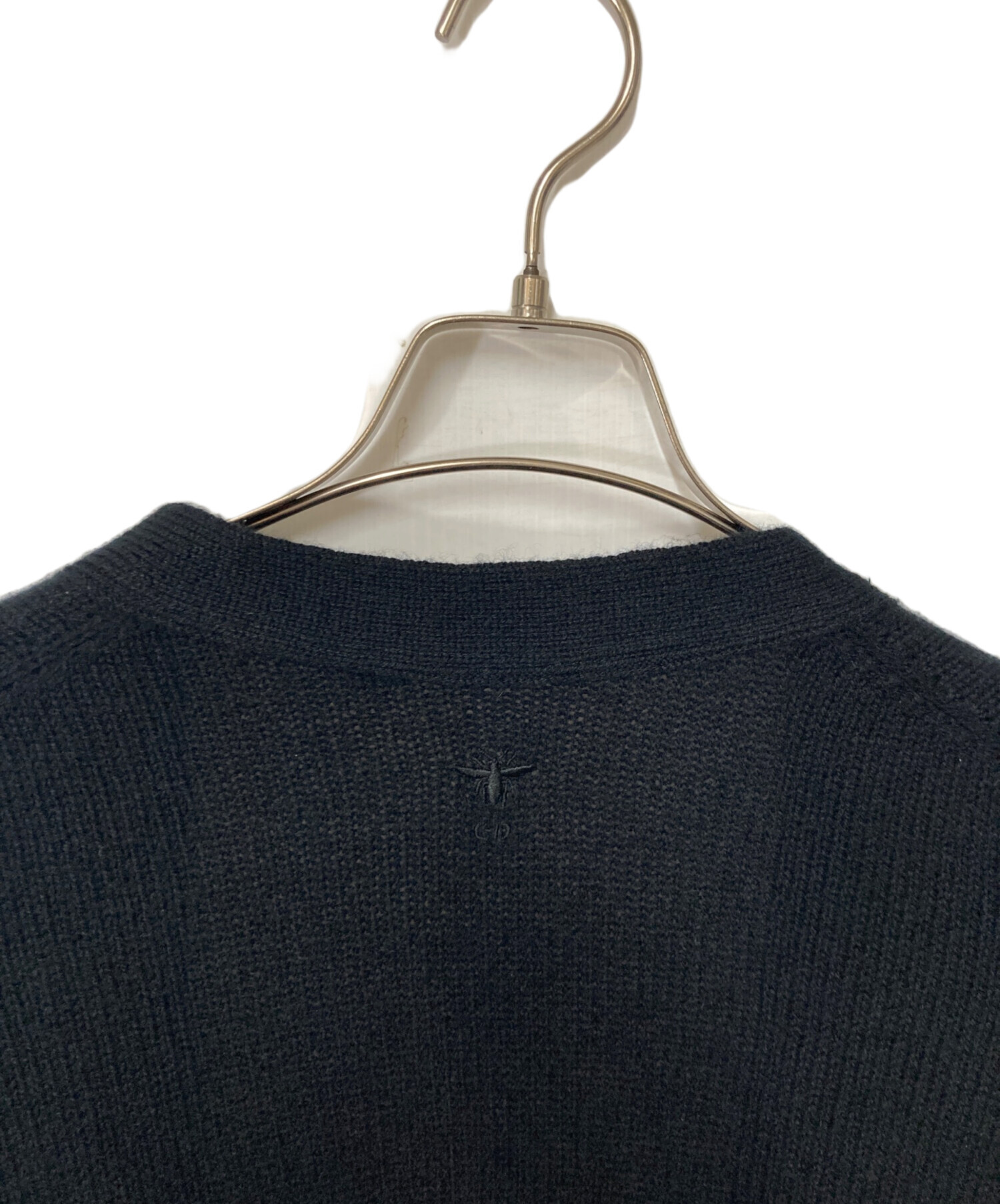 Christian Dior - Christian Dior クリスチャンディオール BEE刺繍 カシミヤニットカーディガン 924G04AM005 ピンク 34 中古・古着通販】Christian Dior (クリスチャン ディオール) BEE刺繍