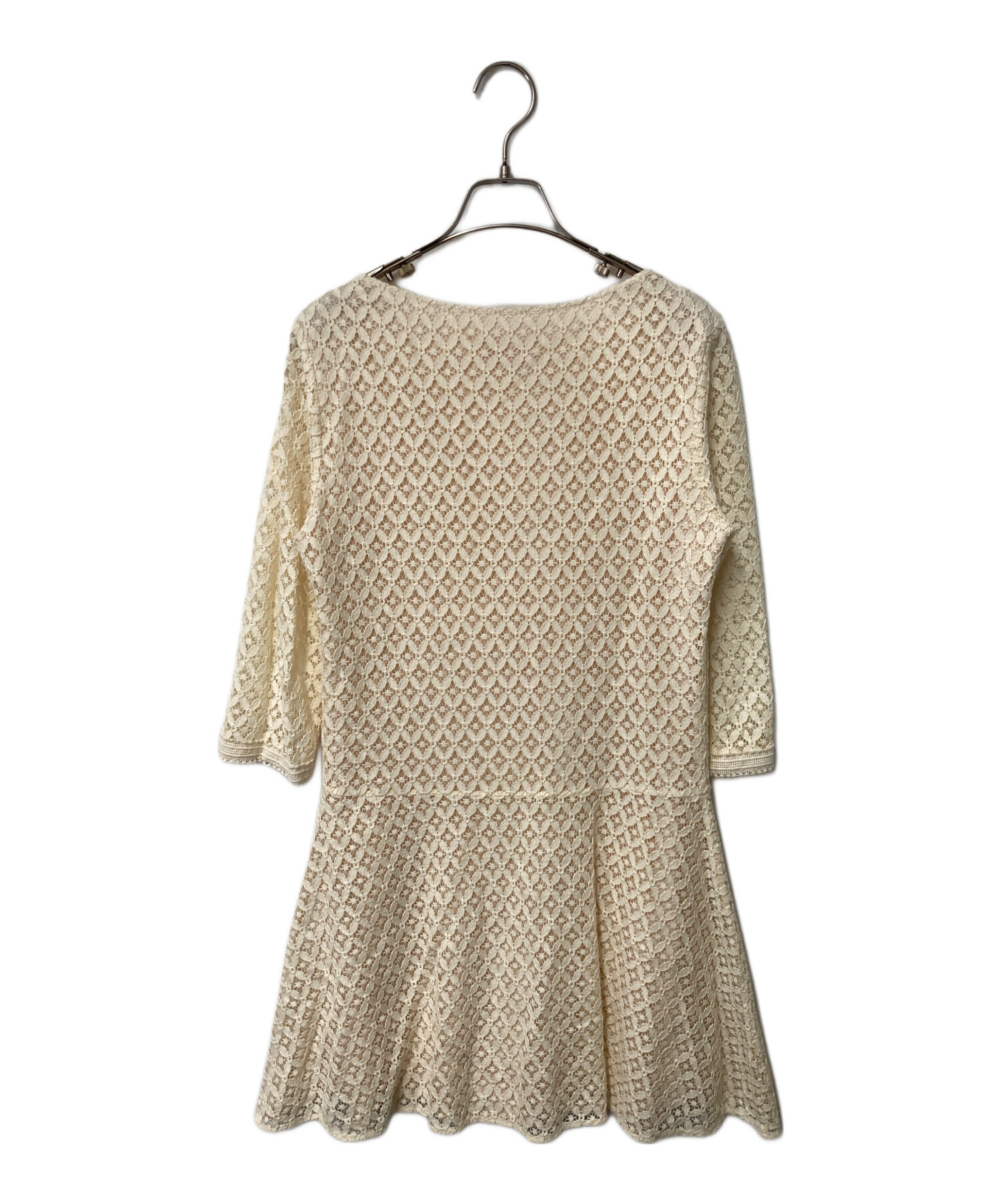 see by Chloé フローラルレース装飾フレアワンピース 中古・古着通販】SEE BY CHLOE (シーバイクロエ) レースワンピース