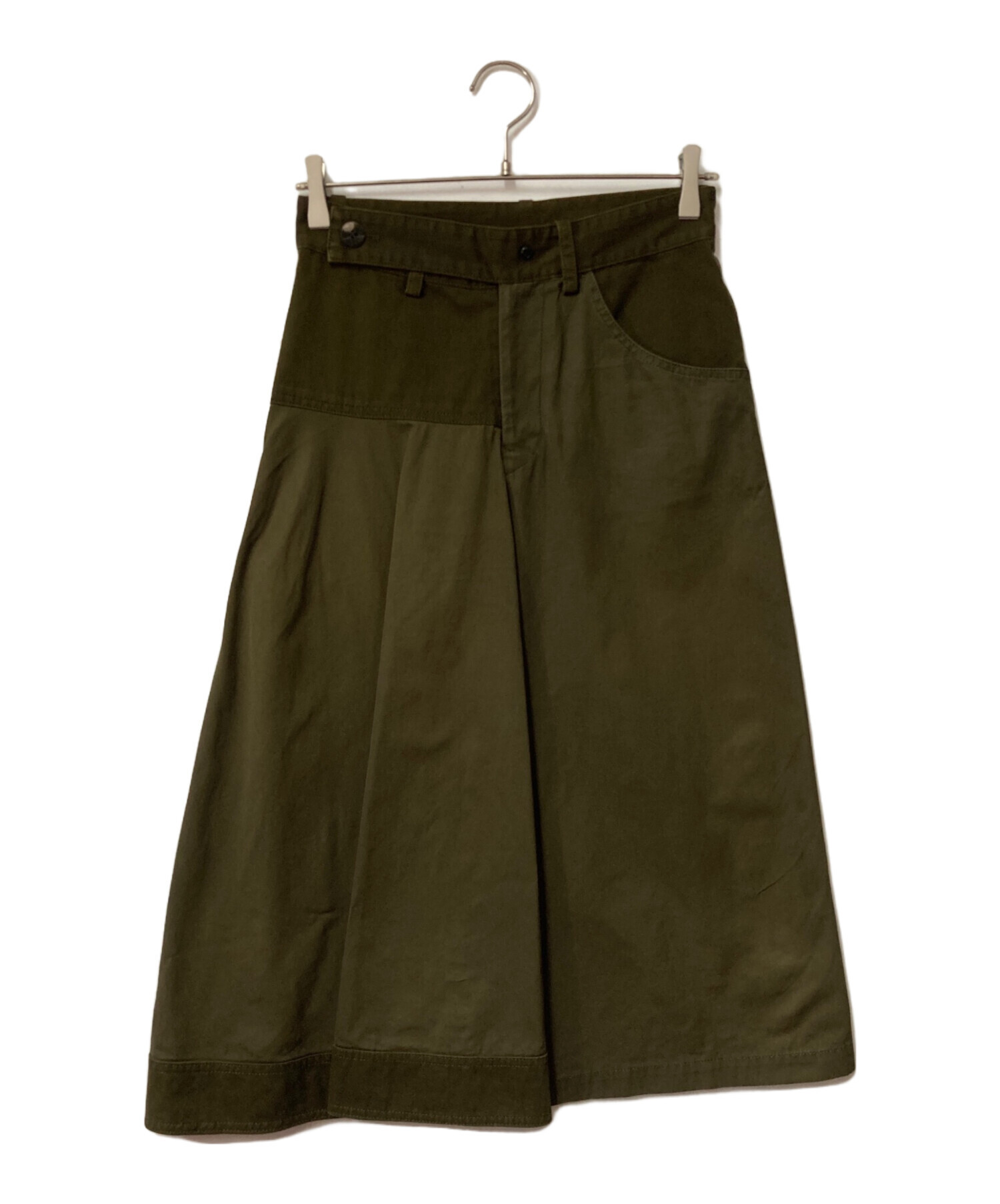 中古・古着通販】YOHJI YAMAMOTO (ヨウジヤマモト) 変形スカート