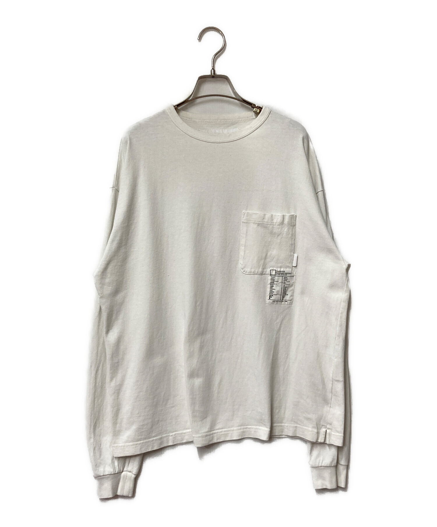 中古・古着通販】NEIGHBORHOOD (ネイバーフッド) BW CREWNECK-P LS 
