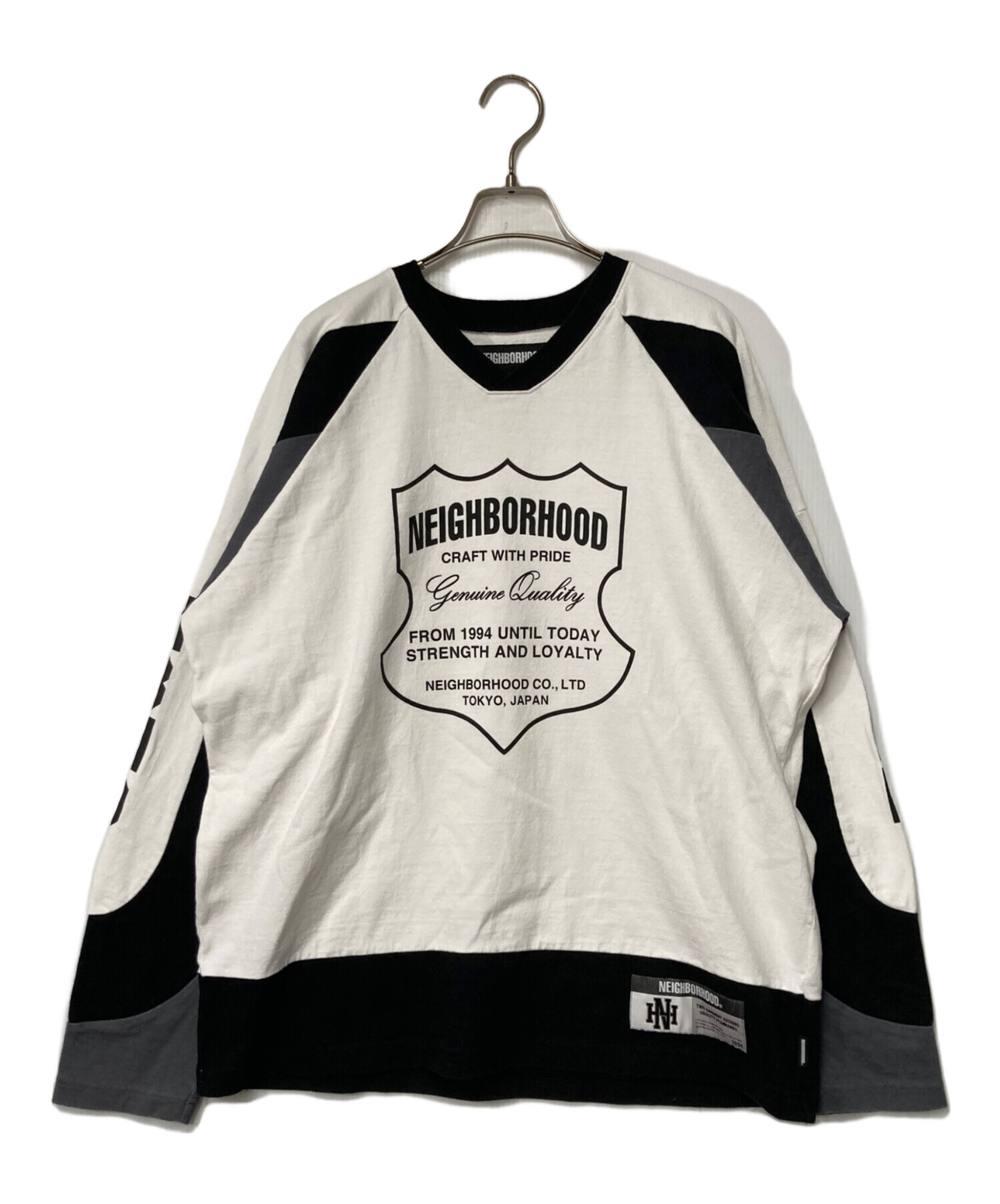 シャツ NEIGHBORHOOD hockey S/S XL NEIGHBORHOOD HOCKEY V-NECK SS T-SHIRT BLACK – P.A.M. (Perks And Mini)