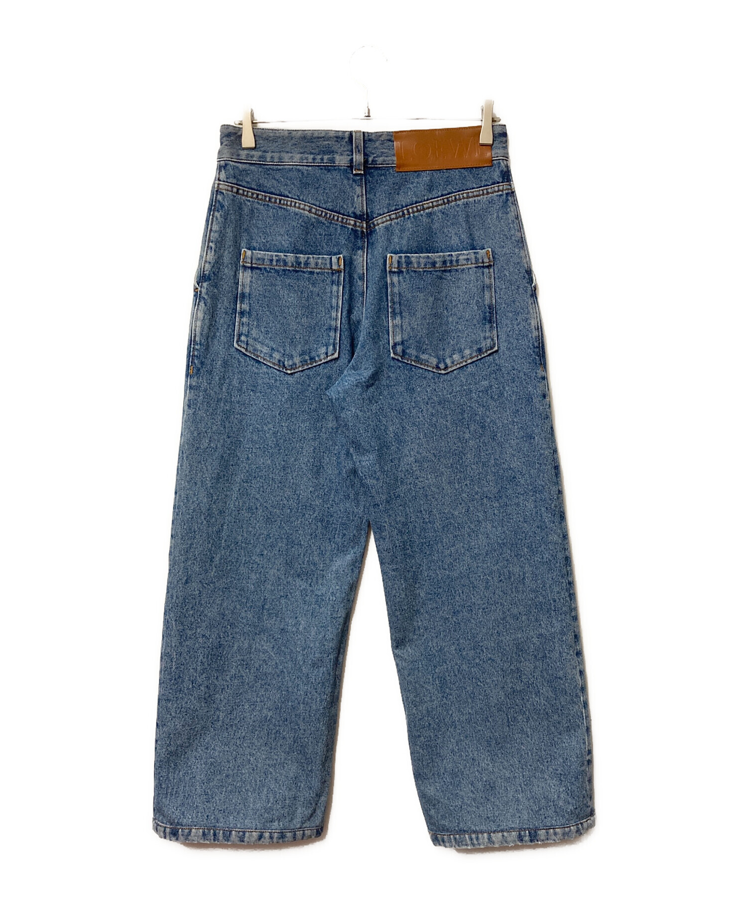 中古・古着通販】LOEWE (ロエベ) アナグラムバギーデニムパンツ