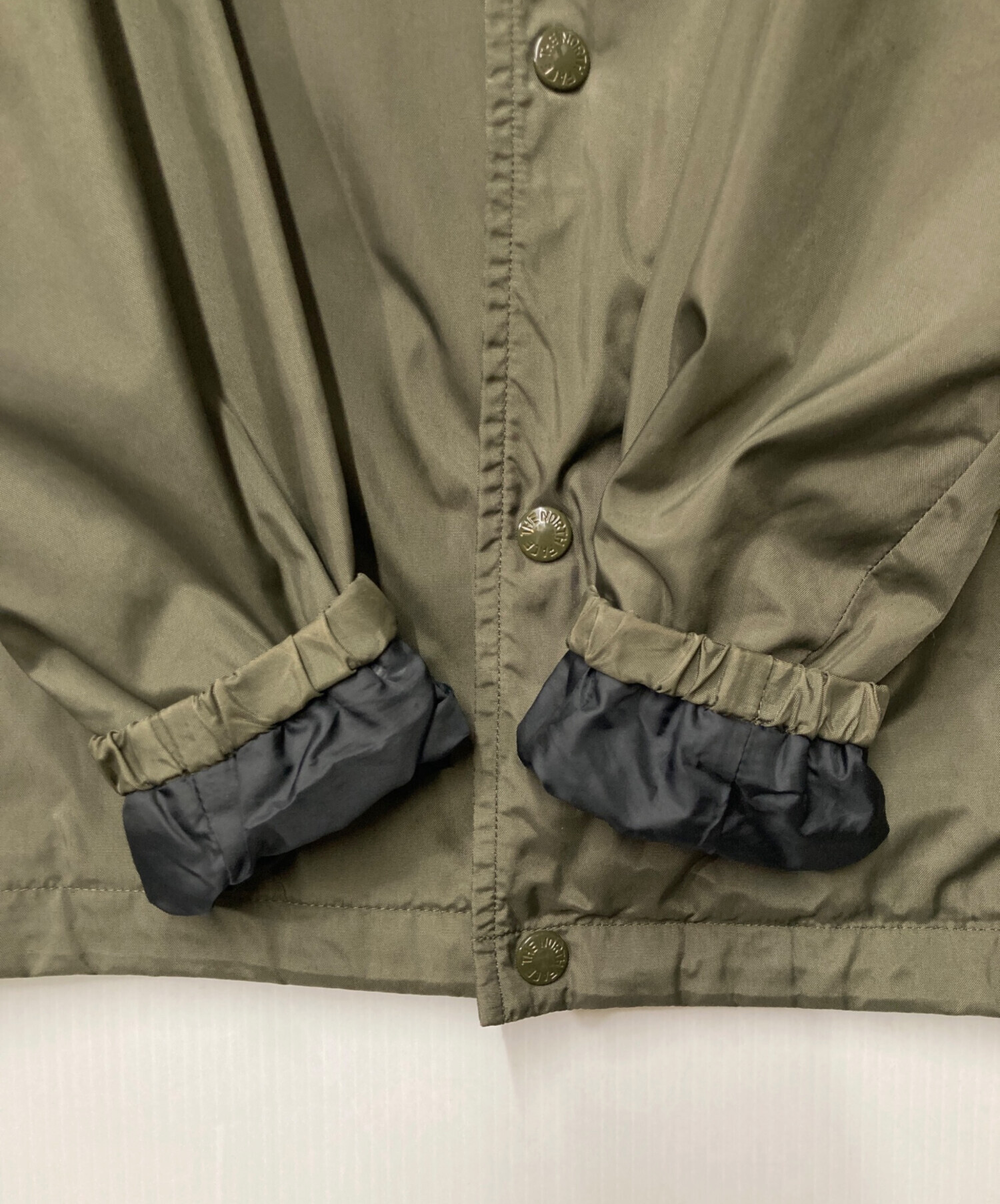 【超美品】THE NORTH FACE ザ コーチジャケット Lサイズ カーキ 中古・古着通販】THE NORTH FACE (ザ ノース フェイス) ザ コーチ