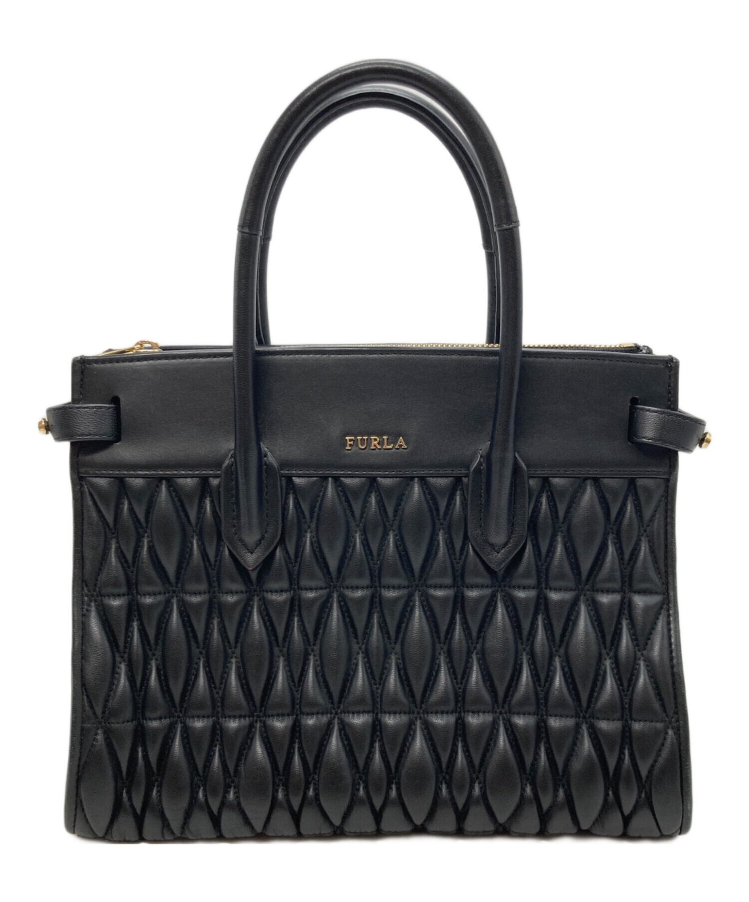 FURLA ウ'ァーシティスタイル2way 未使用に近い FURLA（フルラ） 【並行輸入品】フルラ ヴァーシティ スタイル トート