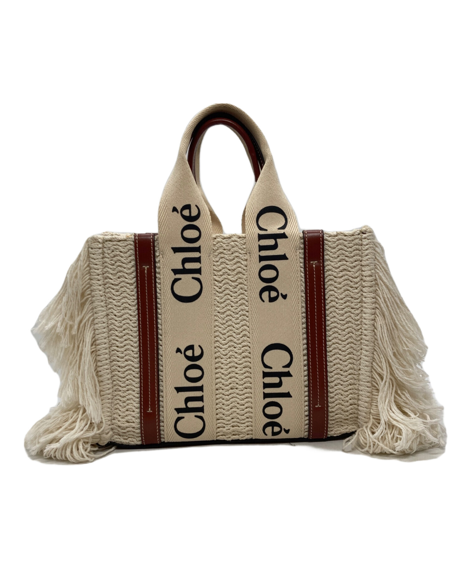 中古・古着通販】Chloe (クロエ) ウッディスモールトートバッグ 