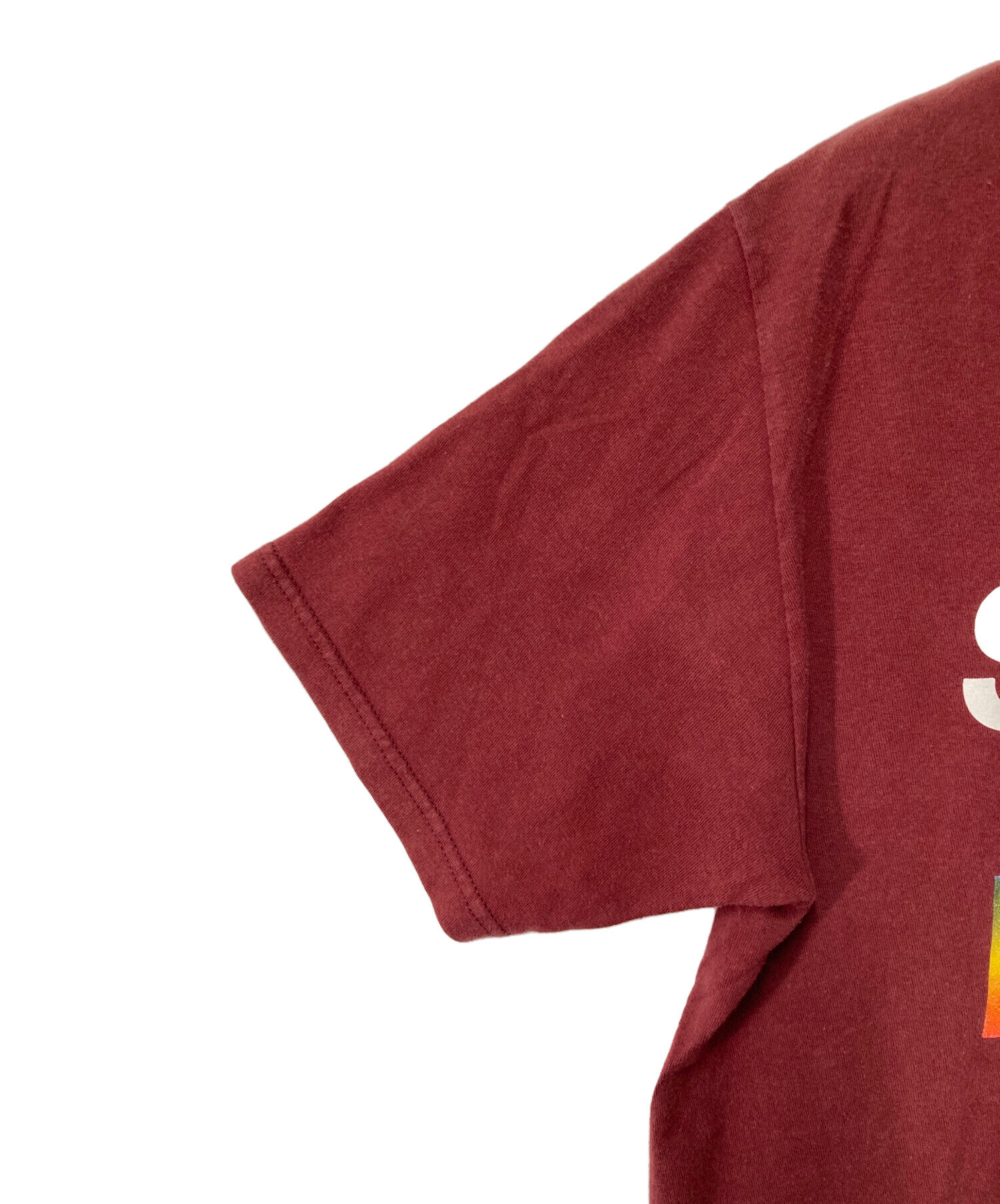 中古・古着通販】stussy (ステューシー) ロゴTシャツ ブラウン サイズ