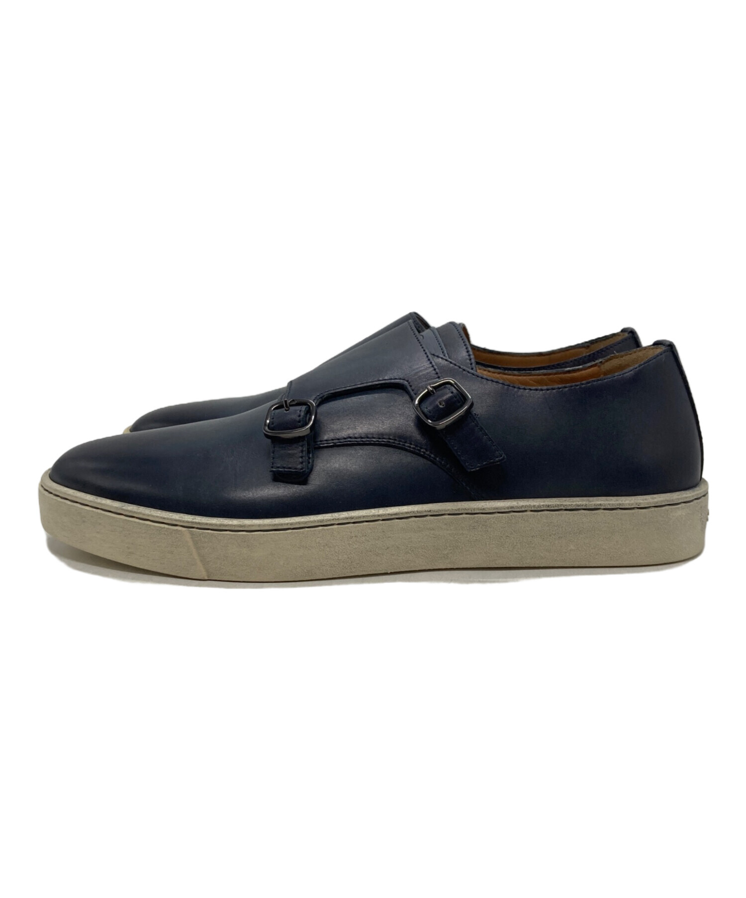 中古・古着通販】Santoni (サントーニ) ダブルモンク レザーシューズ