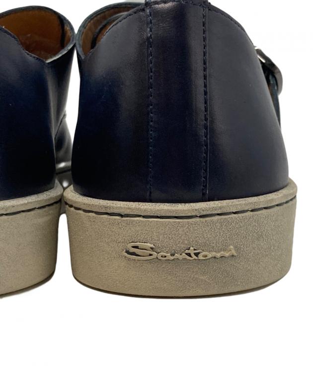 中古・古着通販】Santoni (サントーニ) ダブルモンク レザーシューズ 中古・古着通販】Santoni (サントーニ) ダブルモンク レザーシューズ
