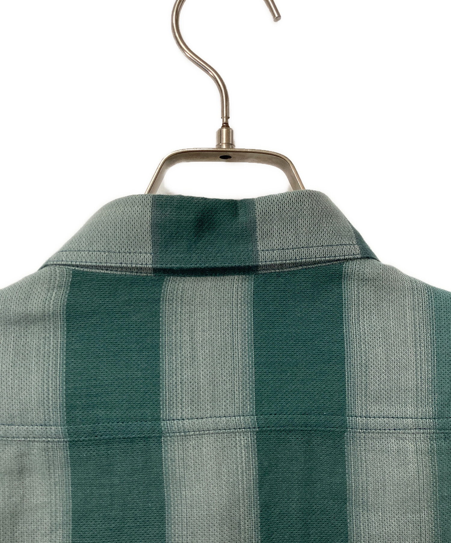 Burberry London ライムグリーン BDシャツ チェック BURBERRY LONDON 
