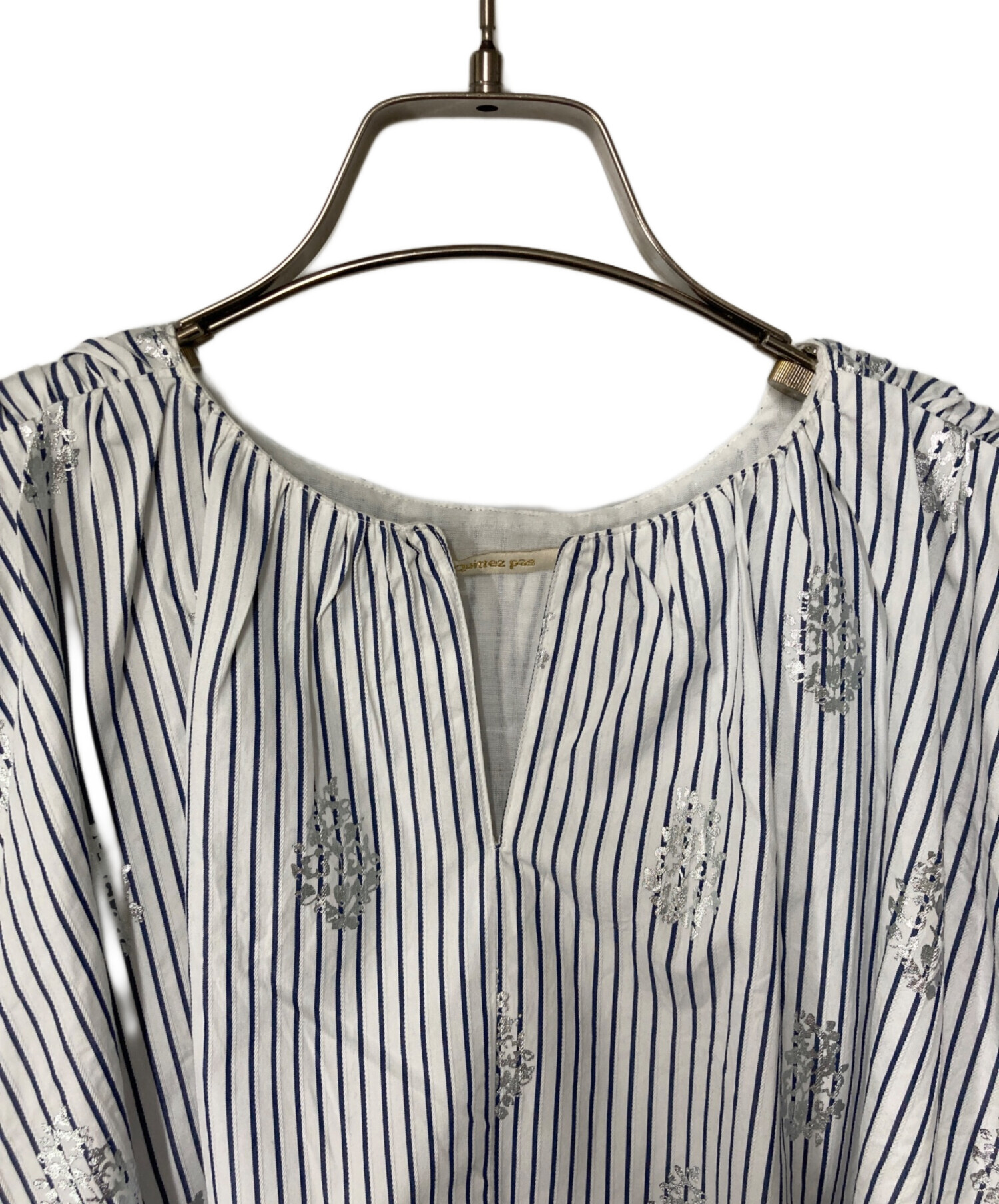 週末値下げ＊美品＊今季ヌキテパ  Foil Print Balloon Top Poplin Foil Print Balloon Top | Pasand by ne Quittez pas | パサン