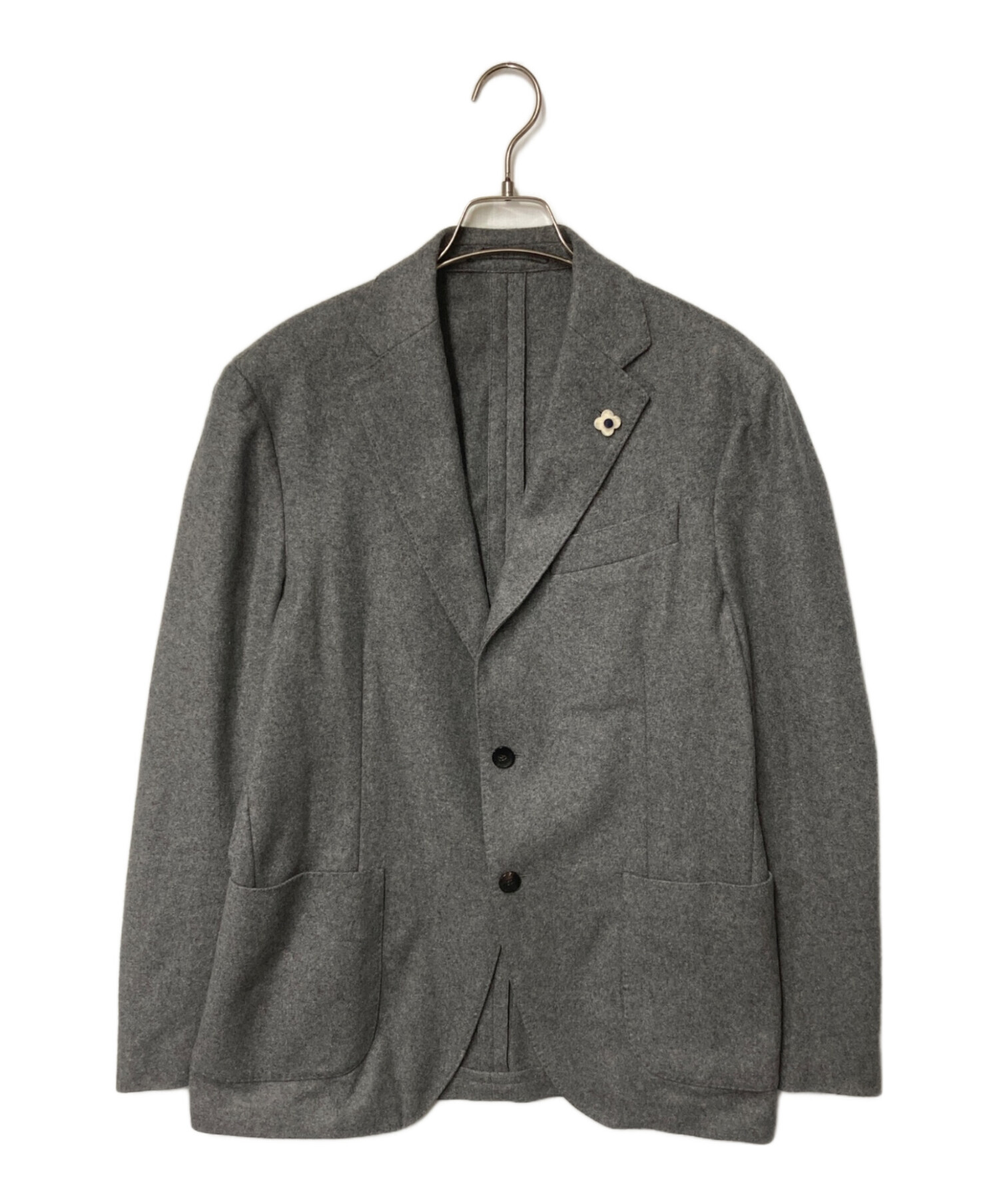 中古・古着通販】LARDINI (ラルディーニ) カシミヤウール段返りB