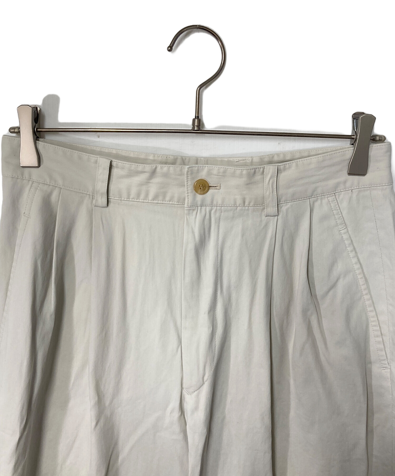 中古・古着通販】ISSEY MIYAKE (イッセイミヤケ) 2タックパンツ