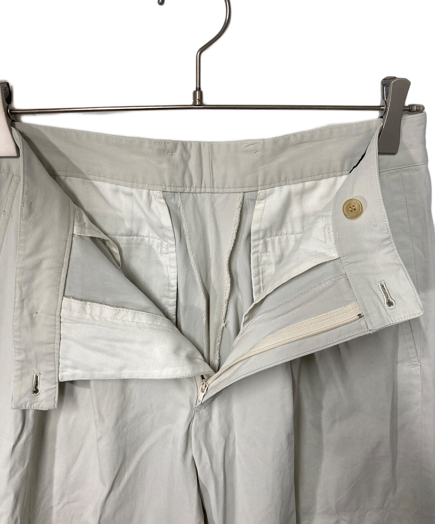 中古・古着通販】ISSEY MIYAKE (イッセイミヤケ) 2タックパンツ