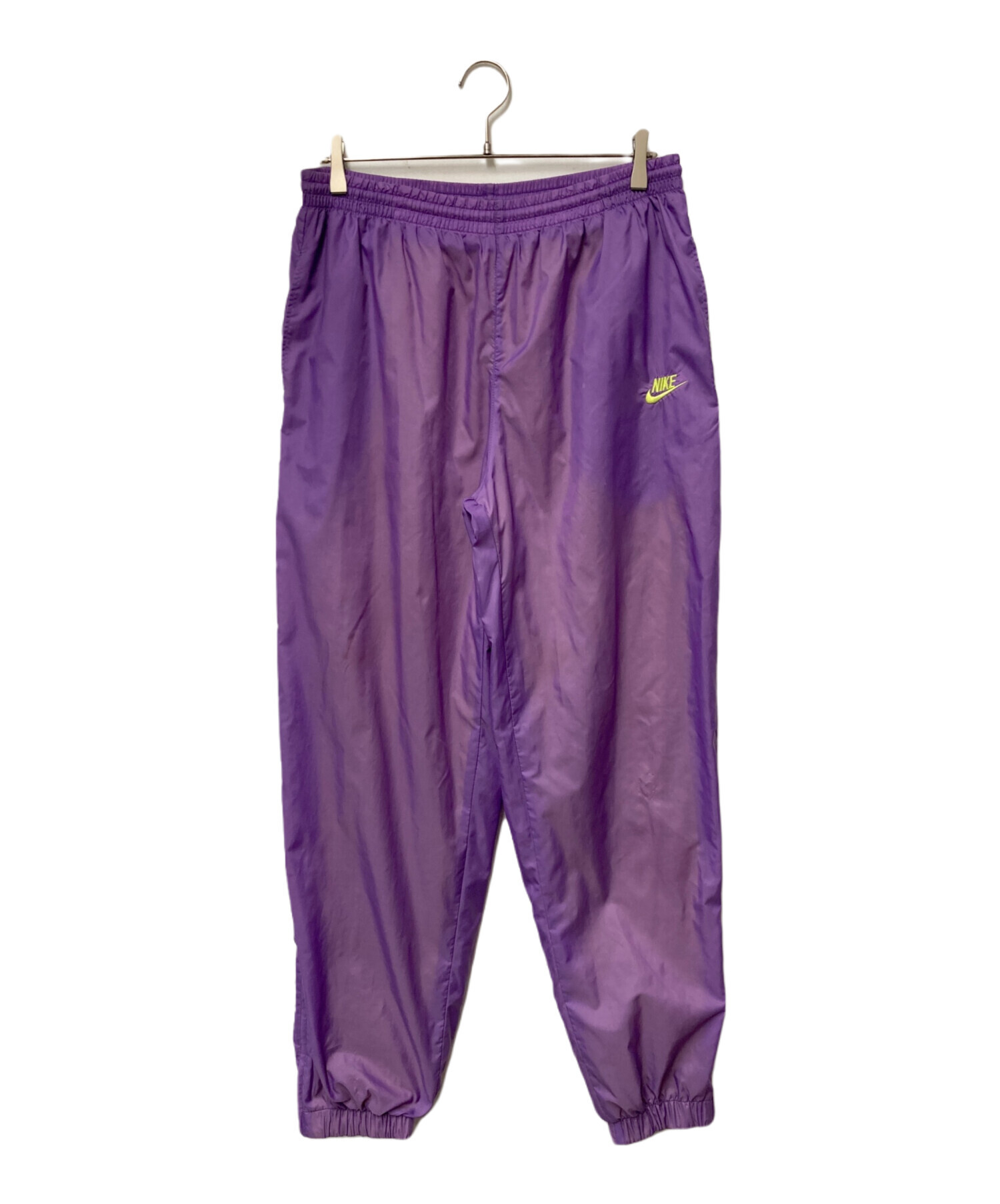 NIKE 古着ジャージ パープル Lサイズ 中古・古着通販】NIKE (ナイキ) ナイロンパンツ パープル サイズ:L