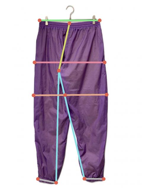 中古・古着通販】NIKE (ナイキ) ナイロンパンツ パープル サイズ:L