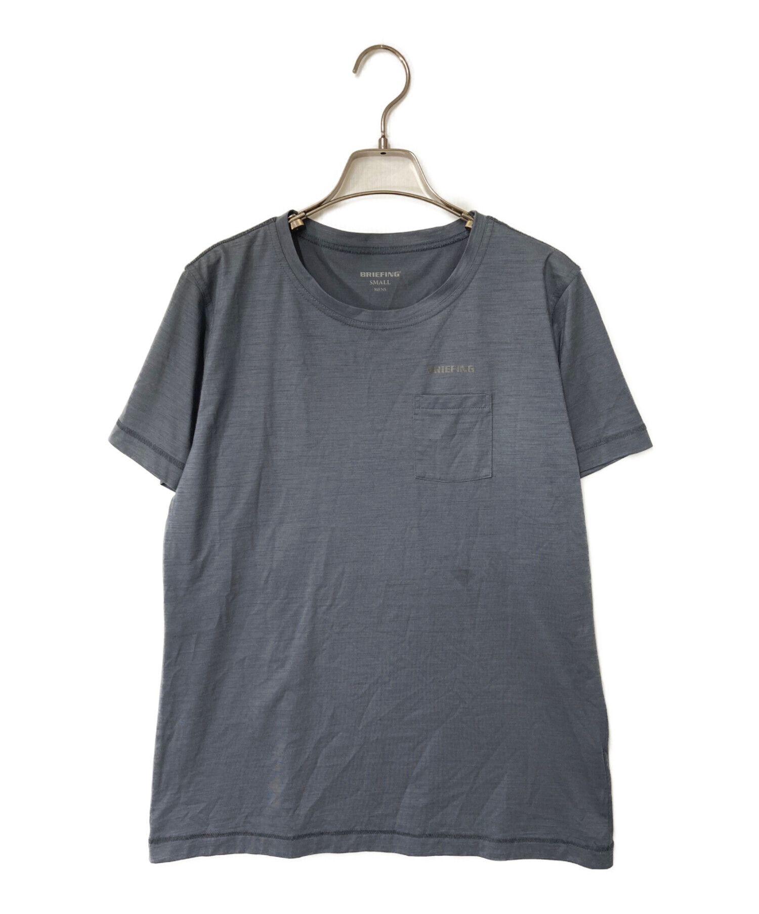 中古・古着通販】BRIEFING (ブリーフィング) ポケットTシャツ グレー