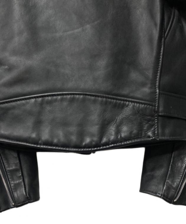 中古・古着通販】Schott (ショット) ライダースジャケット ブラック
