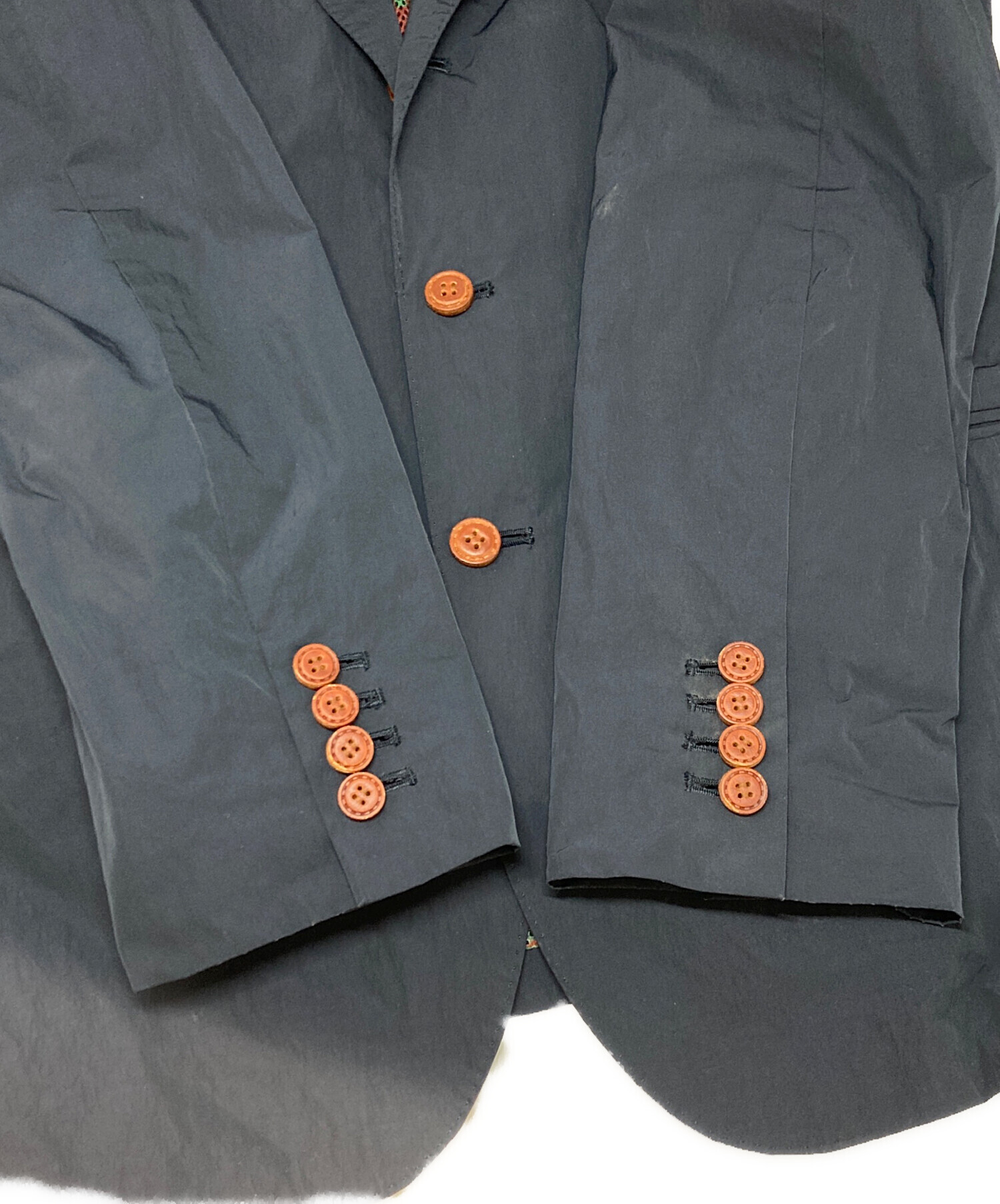 試着のみ　BARACUTA ネイビー ジャケット サイズ40 中古・古着通販】BARACUTA (バラクータ) 2Bテーラードジャケット
