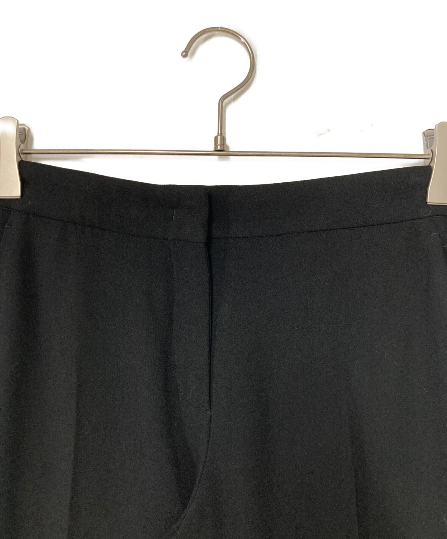 中古・古着通販】PRADA (プラダ) センタープレスフレアパンツ サイズ
