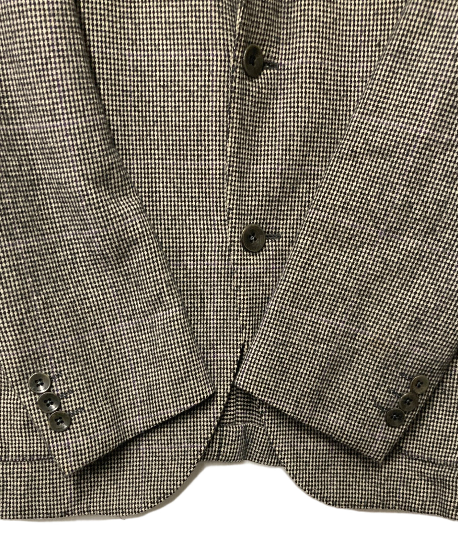 中古・古着通販】BOGLIOLI (ボリオリ) 段返り3Bジャケット グレー 中古・古着通販】BOGLIOLI (ボリオリ) 段返り3Bジャケット グレー
