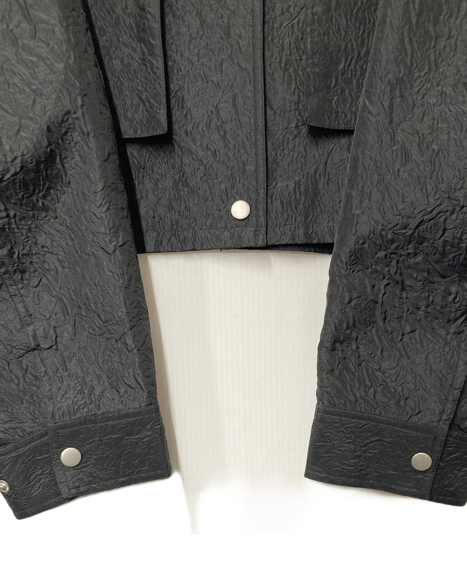 中古・古着通販】Ameri (アメリ) EMBOSS SHORT ARMY LIKE JACKET
