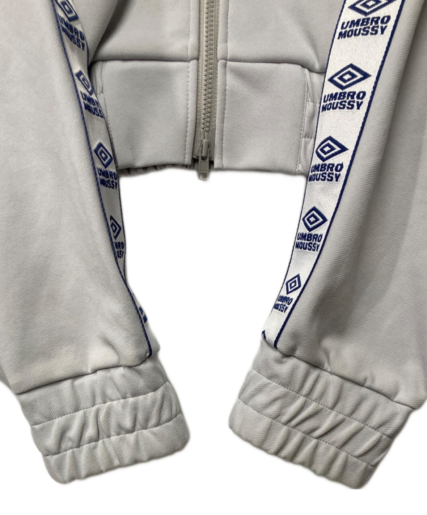 moussy UMBRO グレー トラックジャケット 中古・古着通販】UMBRO (アンブロ) moussy (マウジー) トラック
