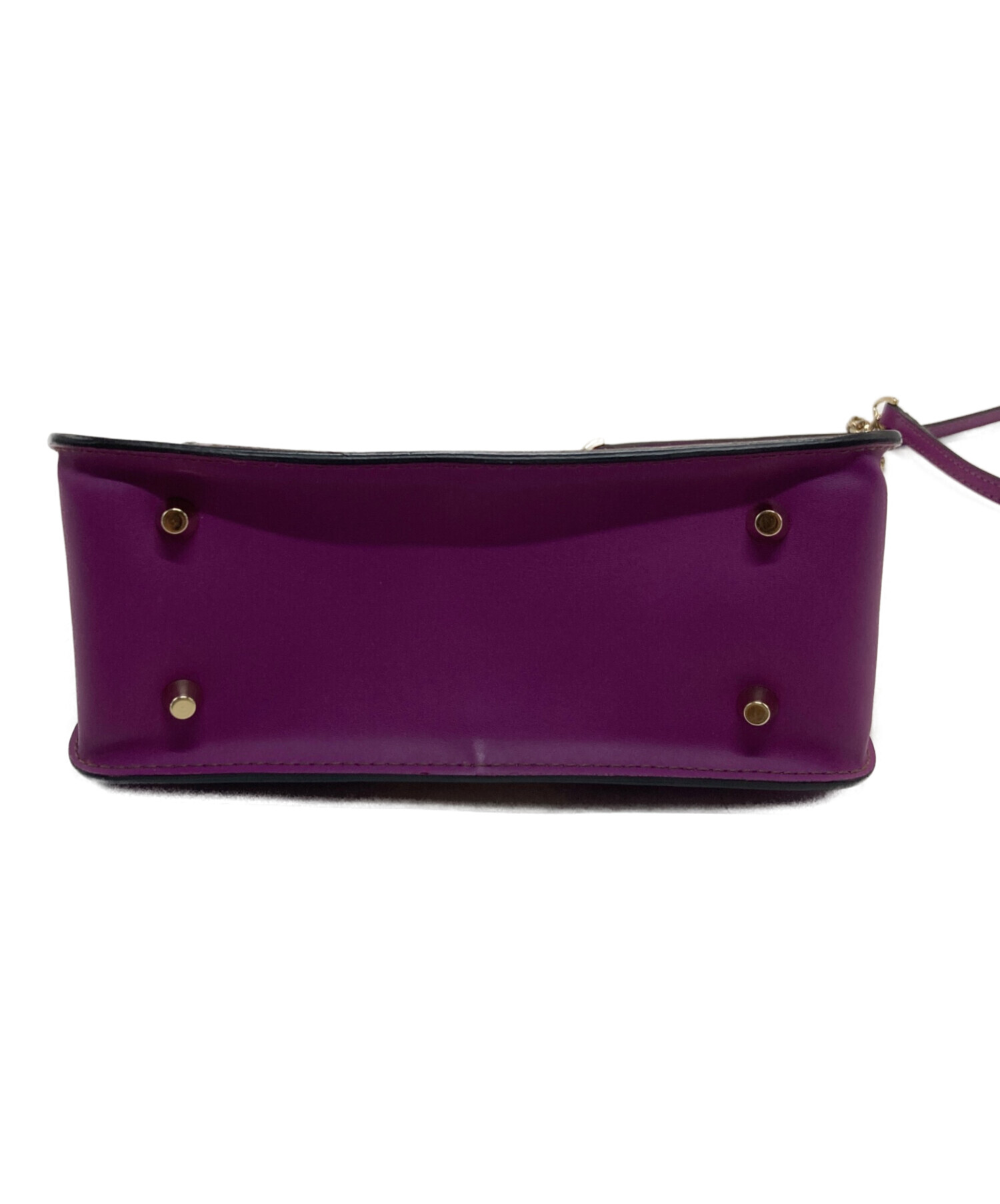 中古・古着通販】FURLA (フルラ) チェーンショルダーバッグ ピンク