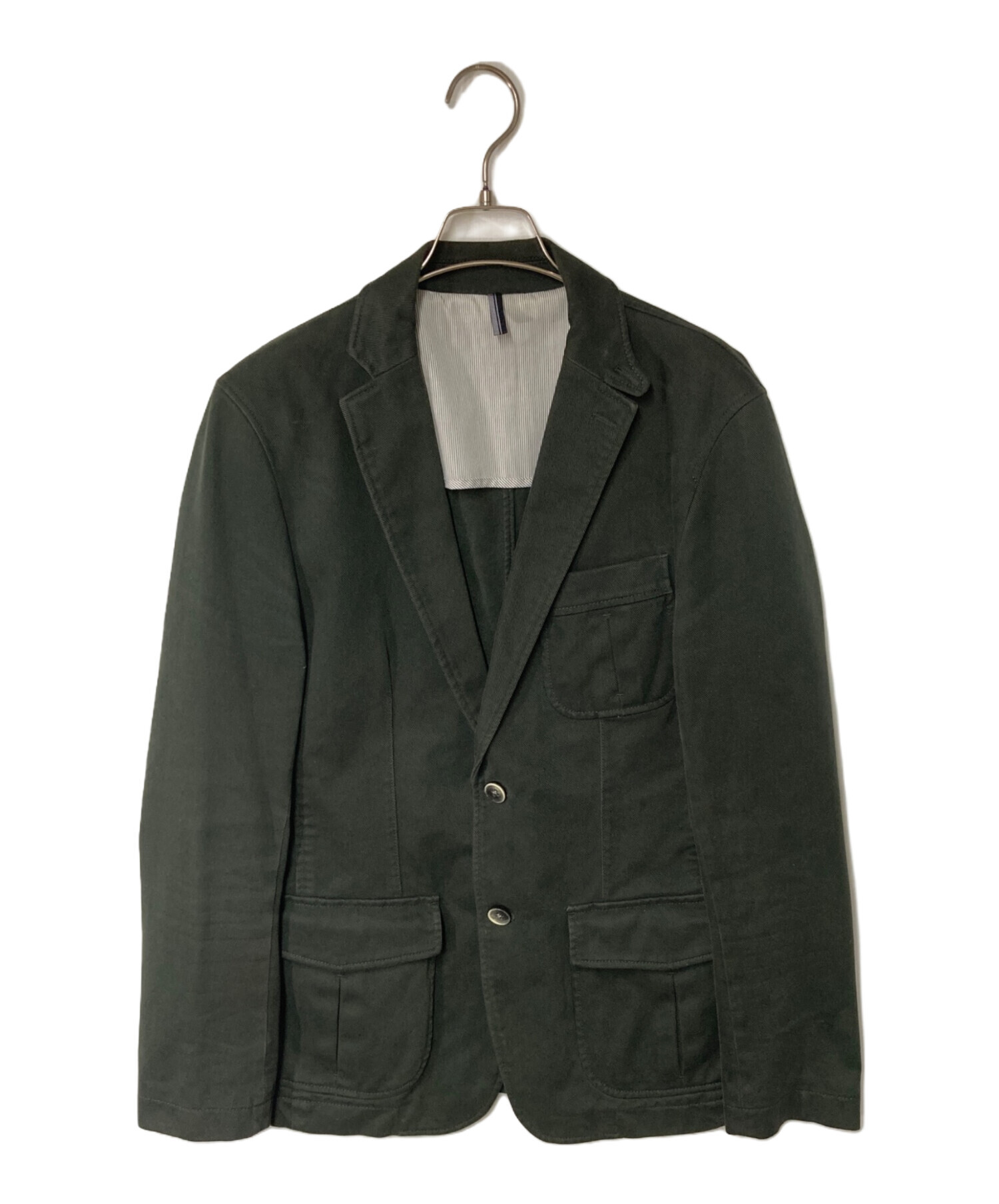 美品】 ヒューゴボス TAILORED 2B ジャケット SLIM FIT ストレッチ 56 