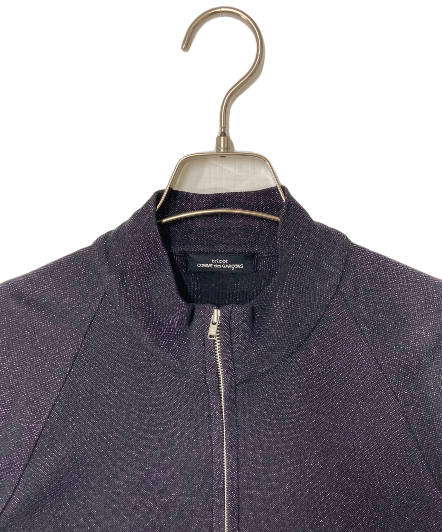 tricot COMME des GARCONS パイピングジャケット Mサイズ 中古・古着通販】tricot COMME des GARCONS (トリココムデギャルソン