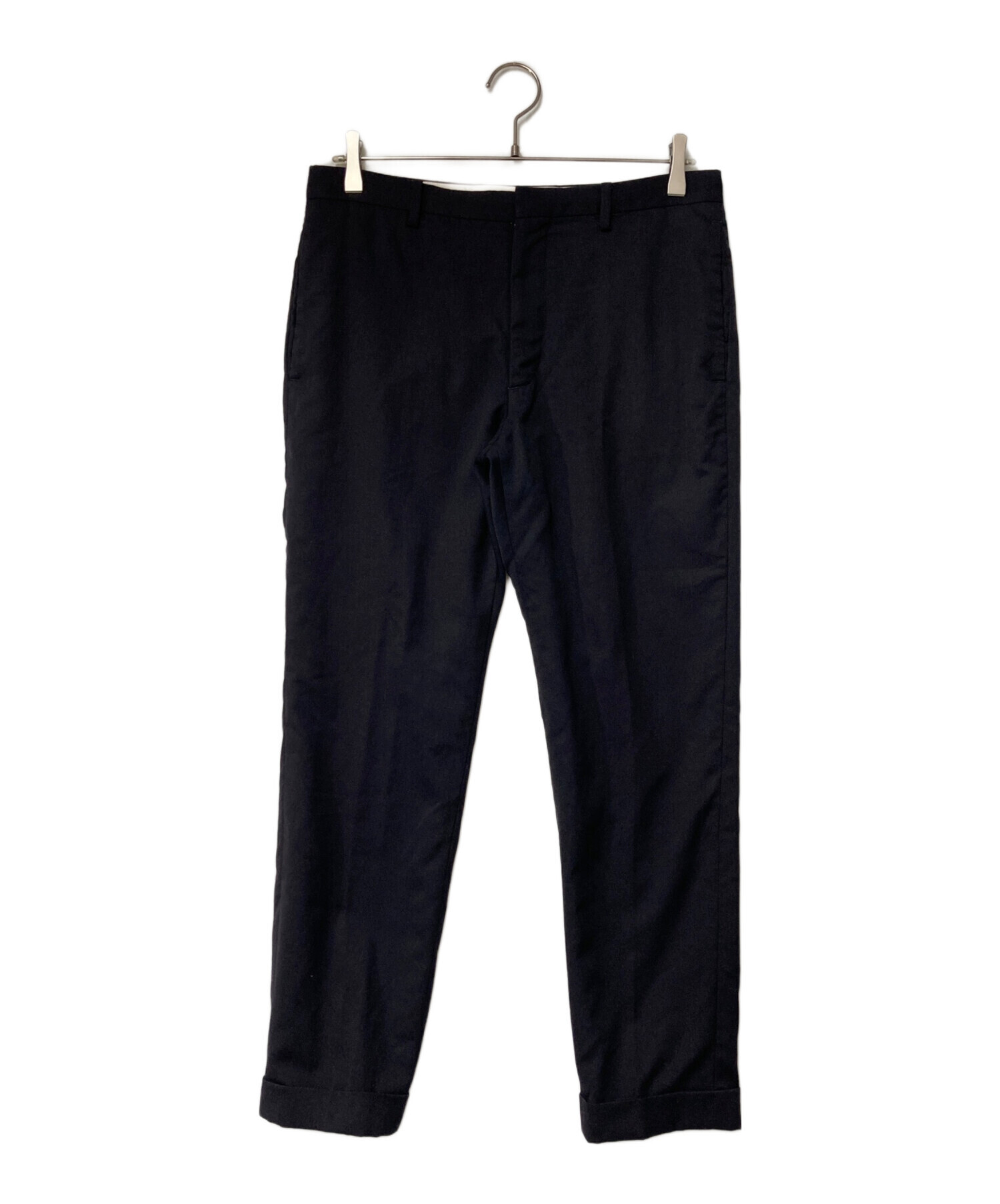 中古・古着通販】WACKO MARIA (ワコマリア) ウールスラックス ブラック