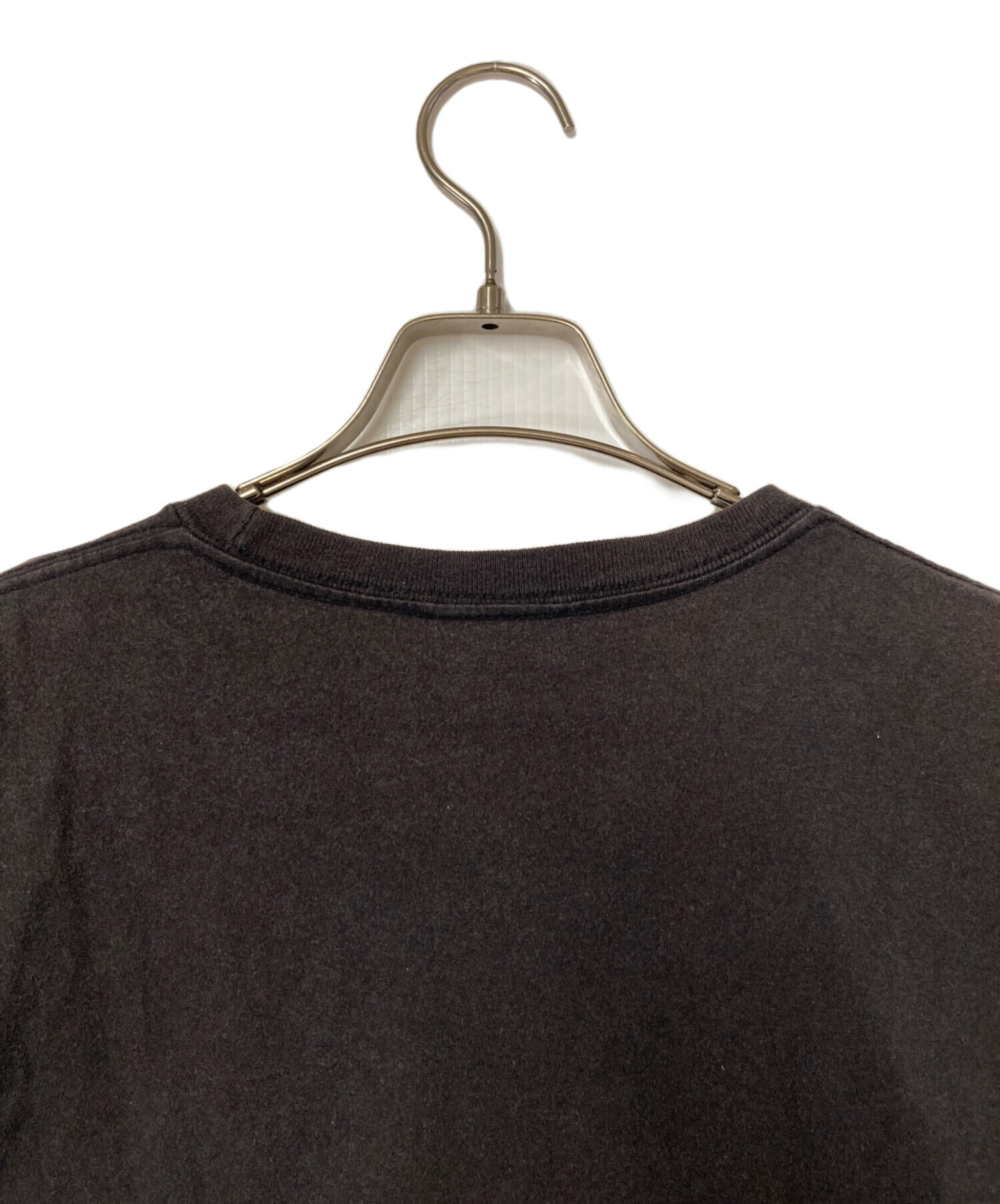 中古・古着通販】stussy (ステューシー) ロゴ刺繍Tシャツ ブラック