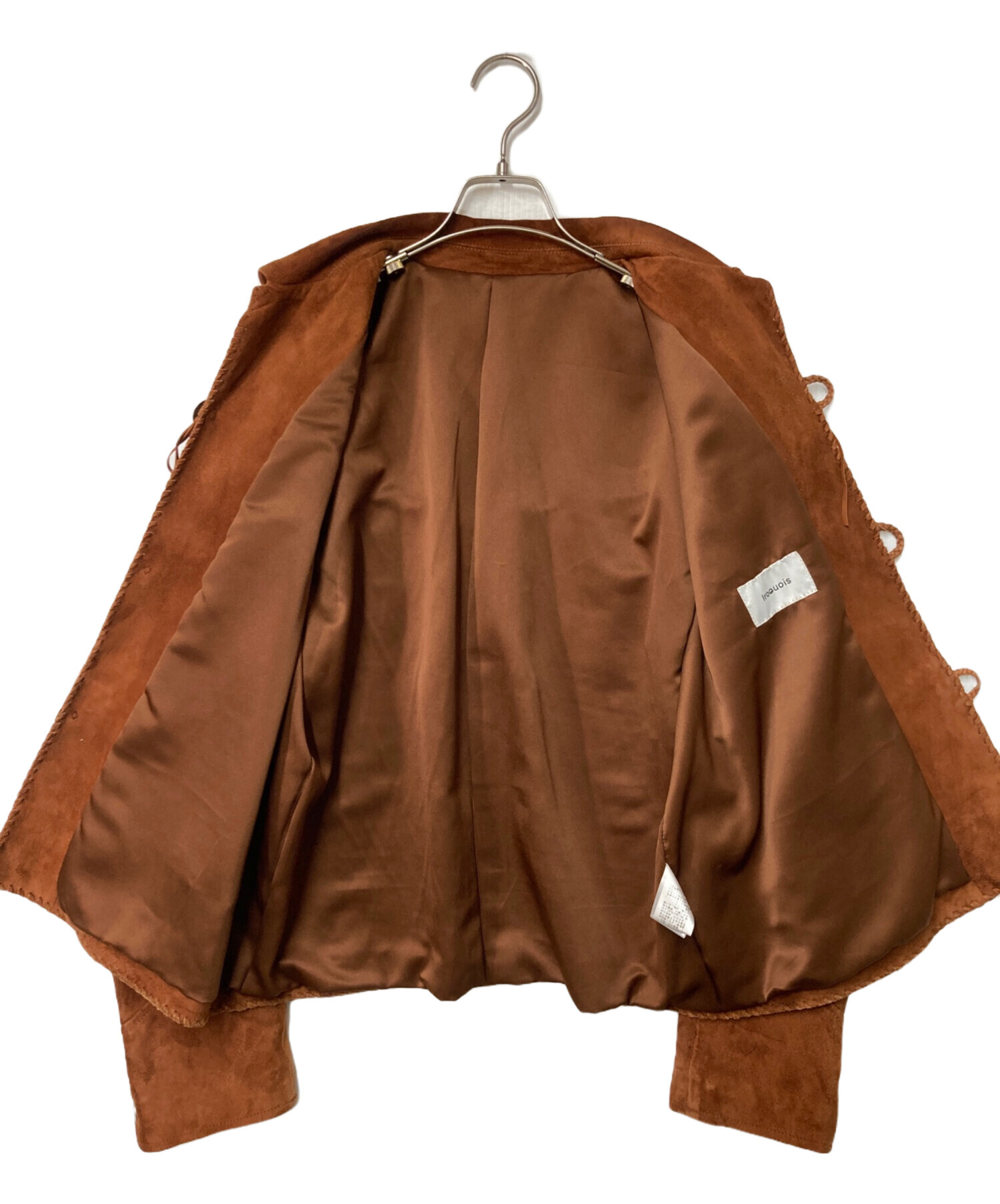 中古・古着通販】IROQUOIS (イロコイ) SHEEP SUEDE FRINGE JACKET 