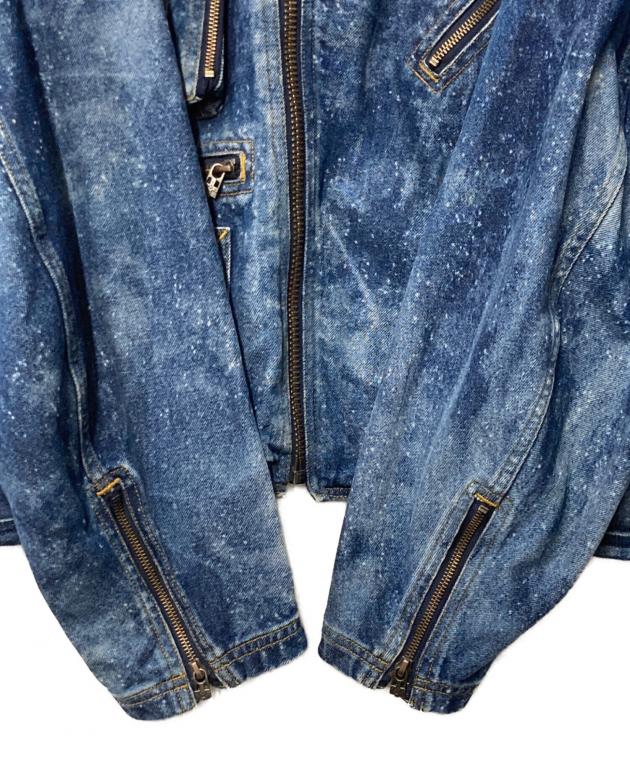 中古・古着通販】FACETASM (ファセッタズム) デニムライダース