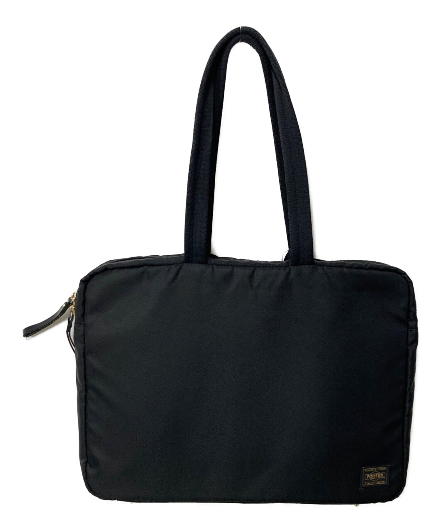 【極美品】ポーターガール シア ブリーフトートバッグ 中古・古着通販】PORTER GIRL (ポーターガール) SHEA BRIEF TOTE BAG