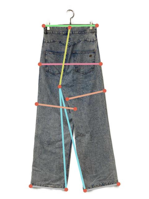 中古・古着通販】Eaphi (エフィ) RUFFLE DETAIL DENIM PANTS