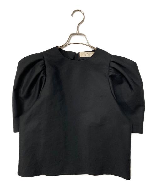 中古・古着通販】Heve (ヘイヴ) Puff Shoulder Tops ブラック サイズ