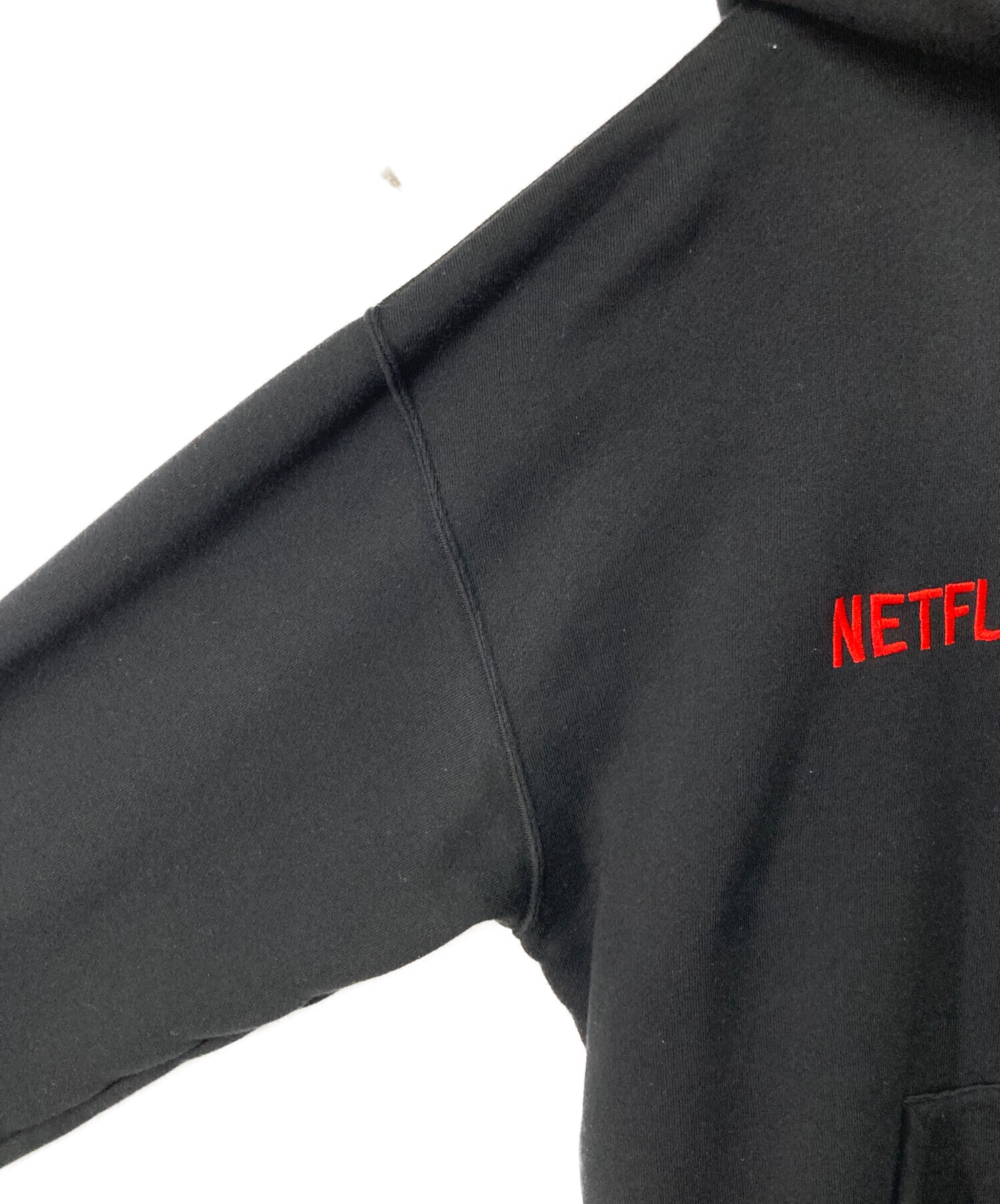 エンノイ ENNOY SS21BRENCT07NTL ロゴ刺繍パーカー メンズ L 中古