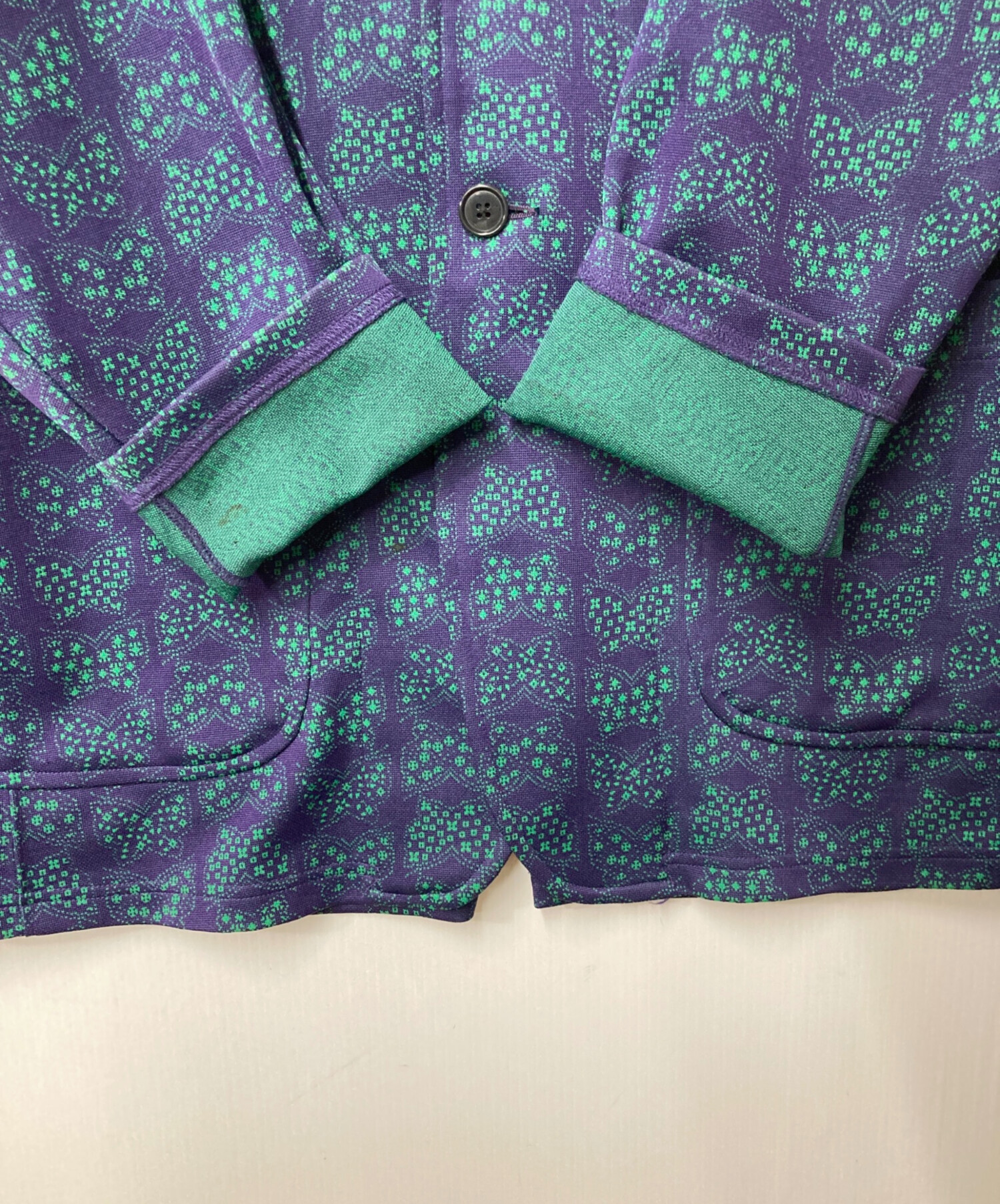 中古・古着通販】Needles (ニードルズ) パピヨン総柄 テーラード