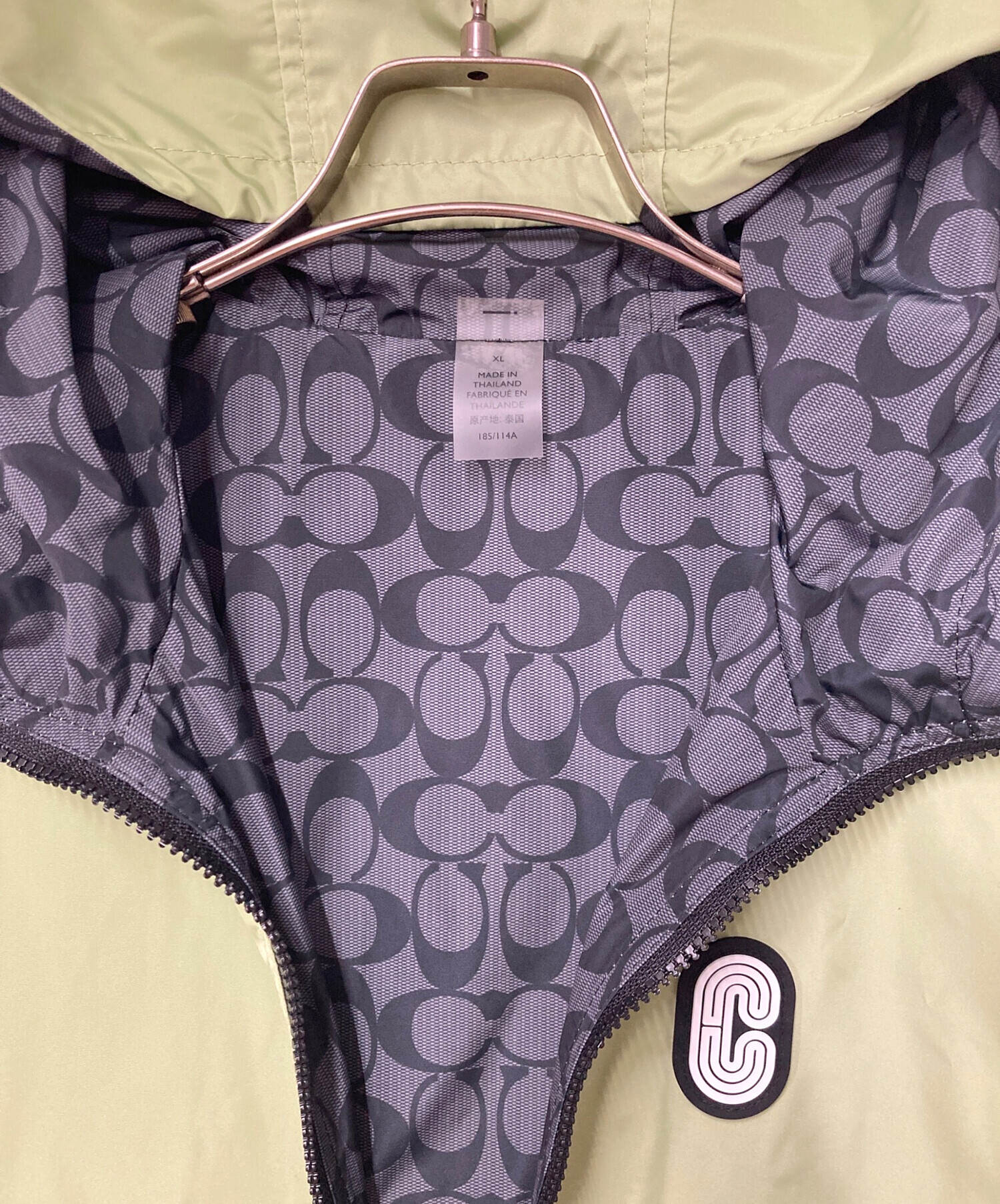 中古・古着通販】COACH (コーチ) リバーシブルフルジップウィンド