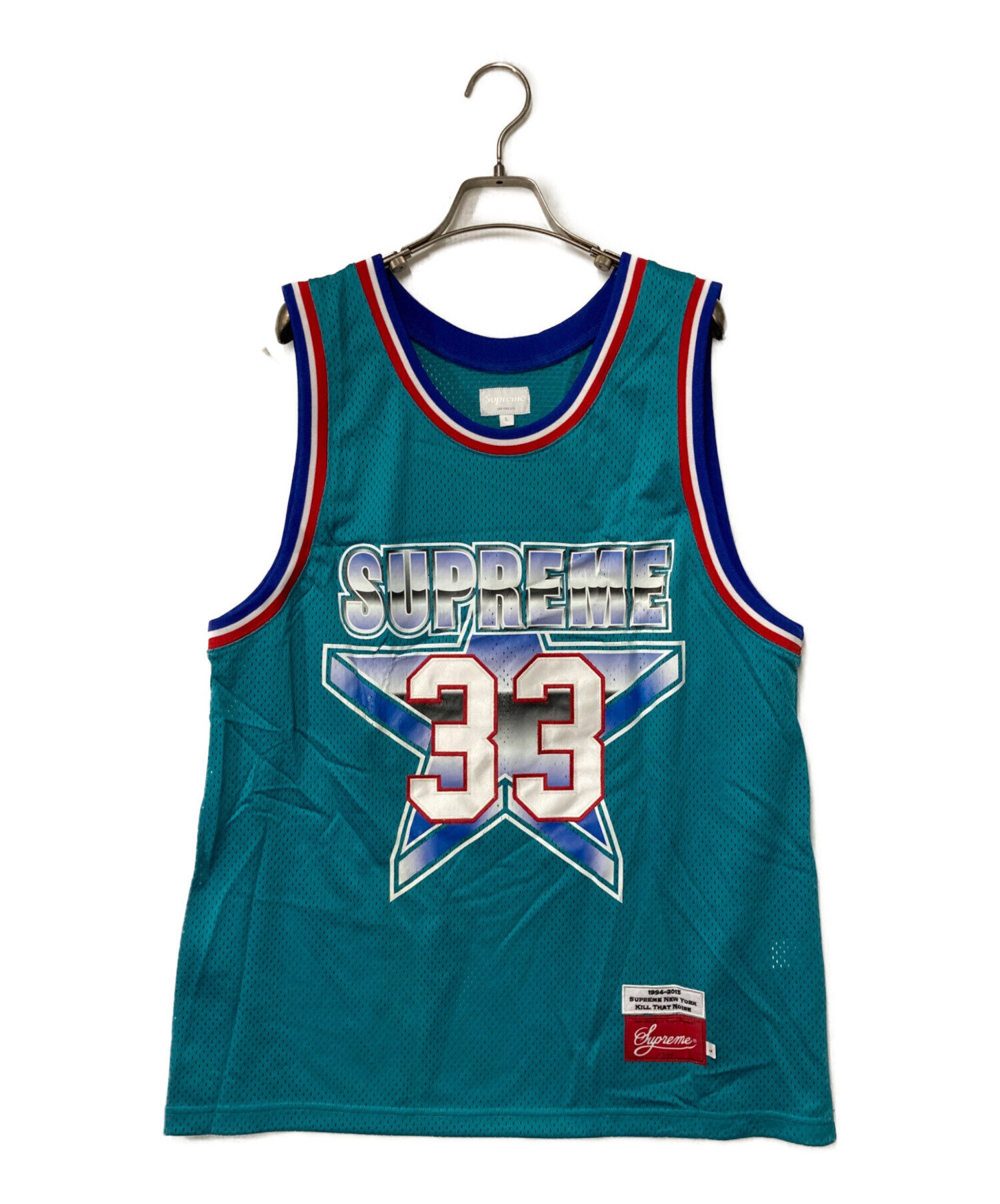 Supreme Curve Basketball Jersey M 黒青 美中古 中古・古着通販】Supreme (シュプリーム) All Star Basketball Jersey