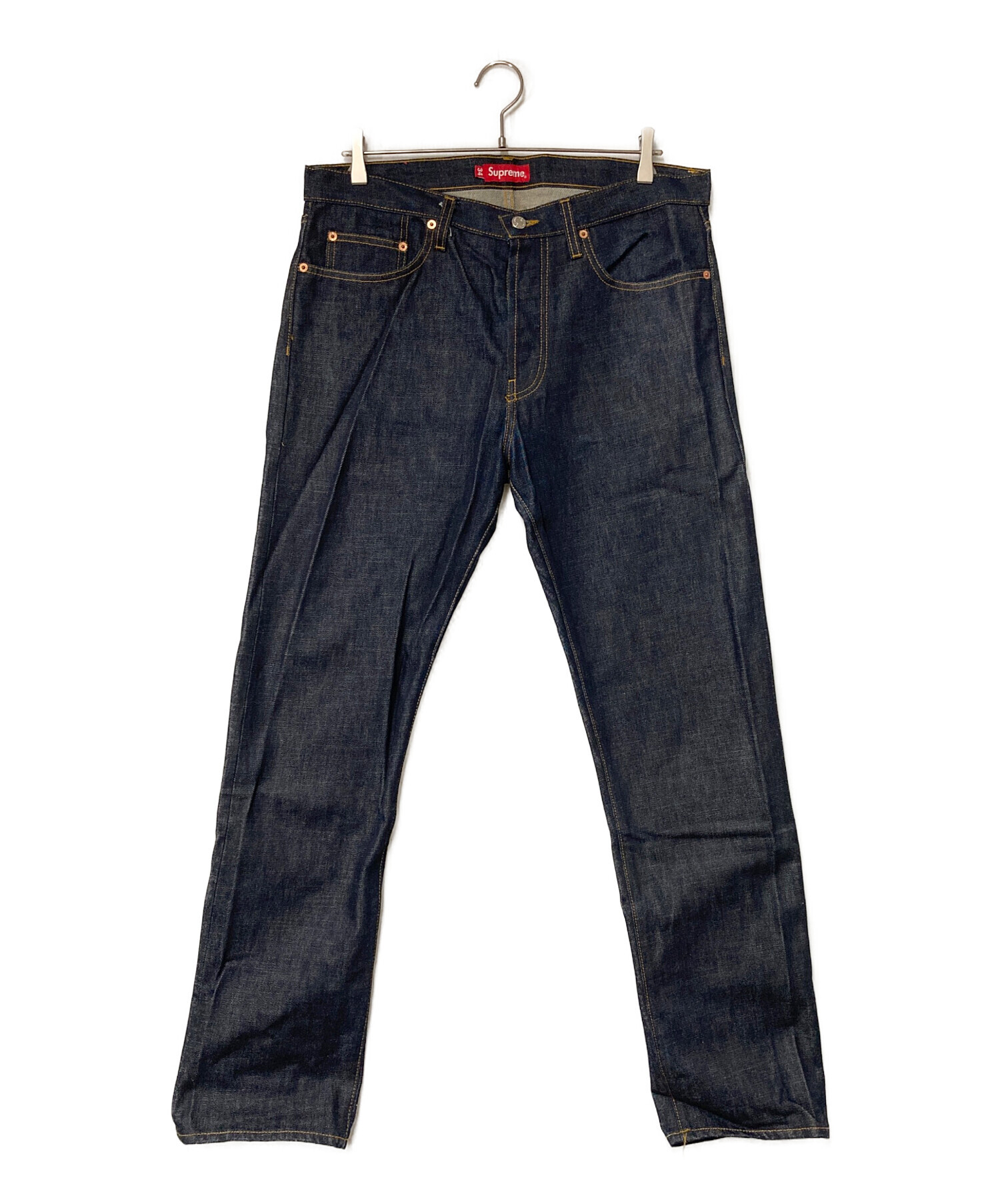 中古・古着通販】SUPREME (シュプリーム) Rigid Slim Jean インディゴ