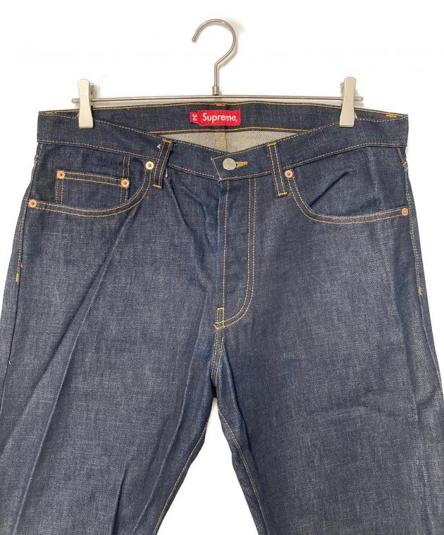 中古・古着通販】SUPREME (シュプリーム) Rigid Slim Jean インディゴ